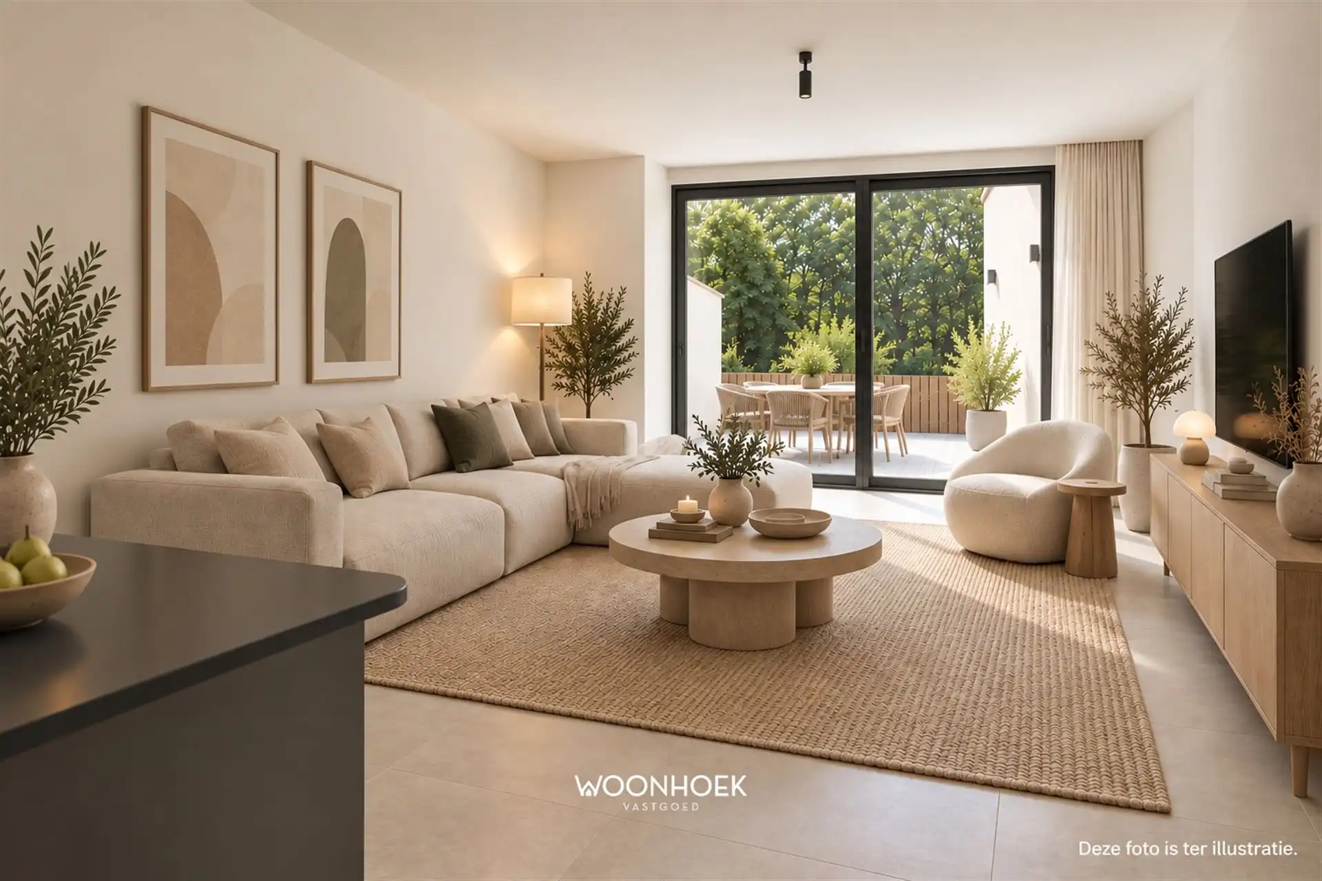 Moderne 3-slpk woning in centrum Waasmunster foto 7