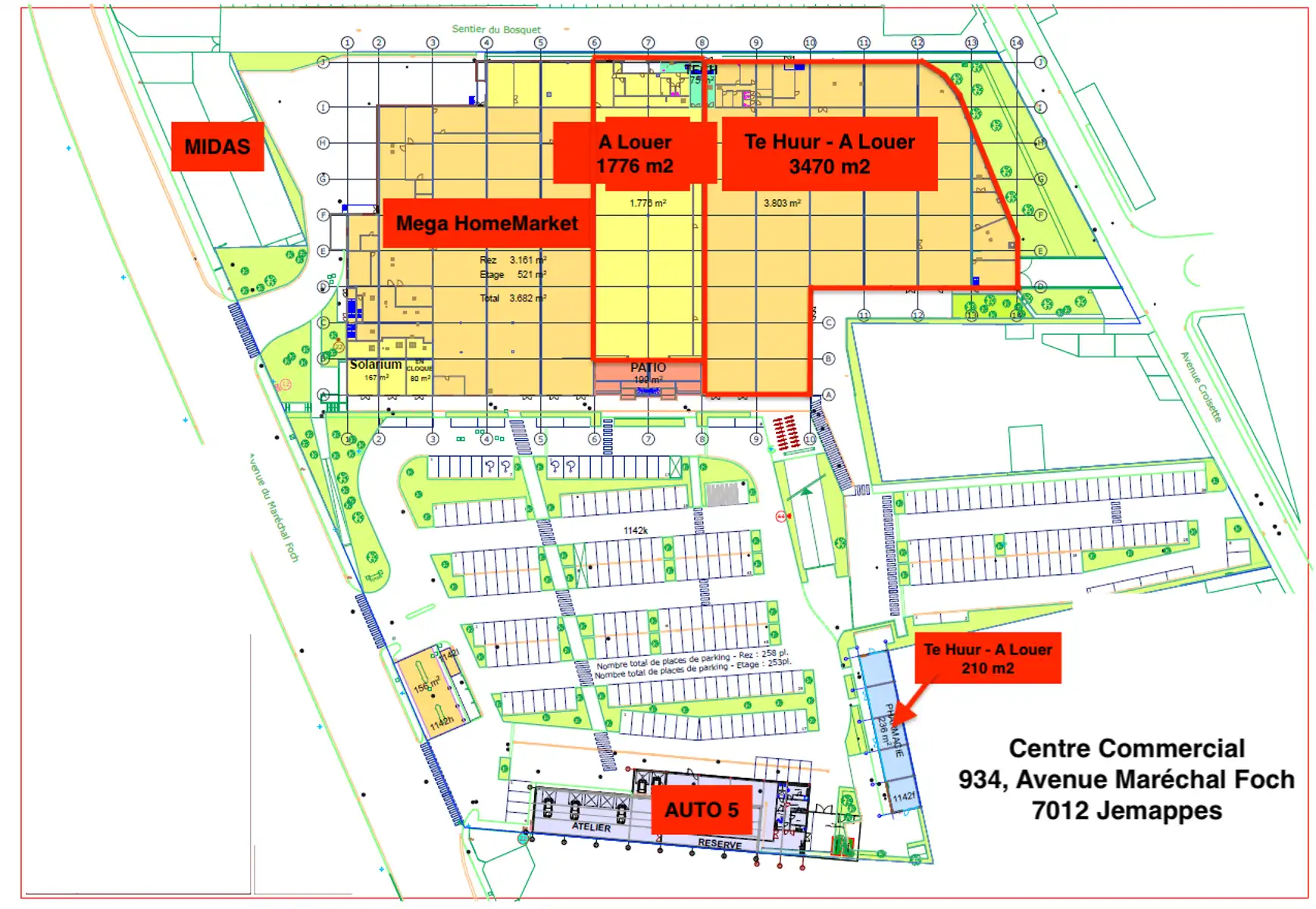 Handelspand te huur te Jemappes. foto 3