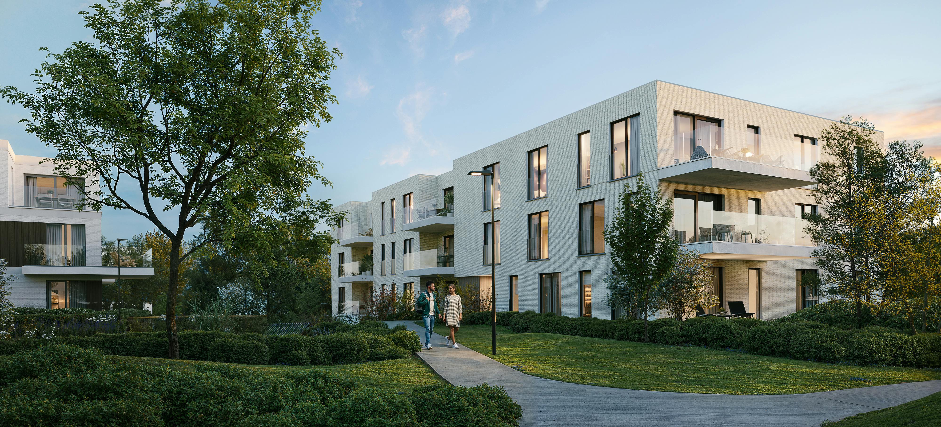 Nieuwbouwproject Kruishove in centrum Kruishoutem foto 5