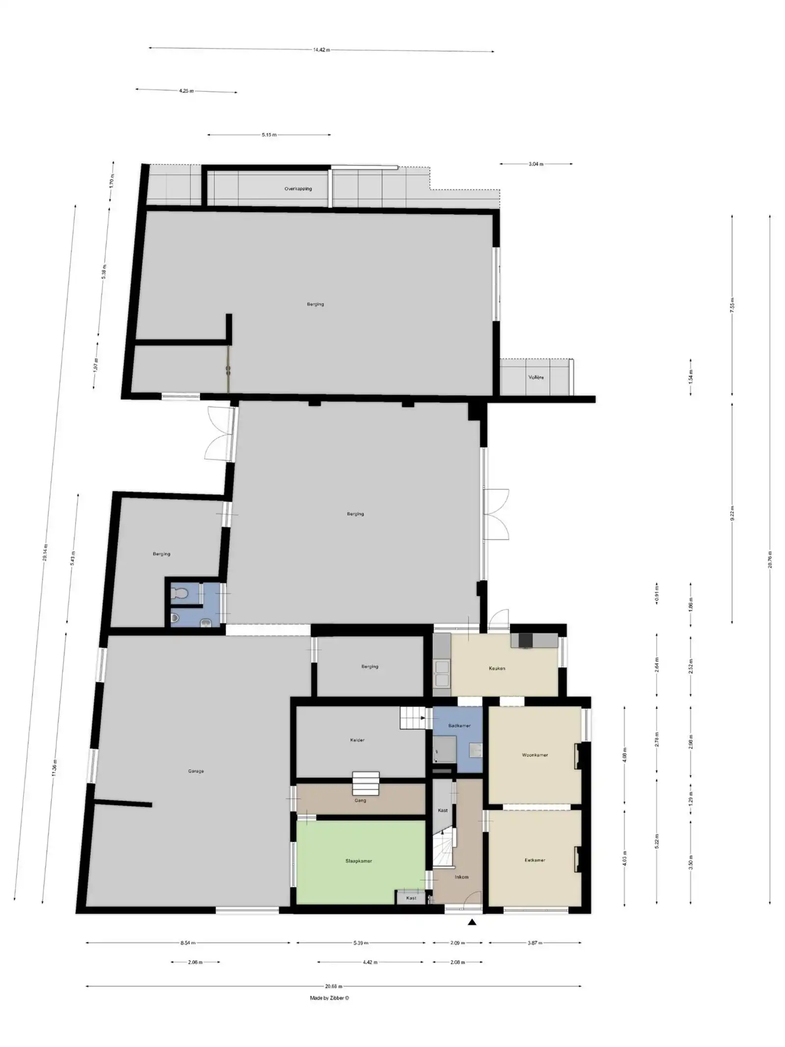 Woning met ruime loods te koop op 18 are 78ca foto 4