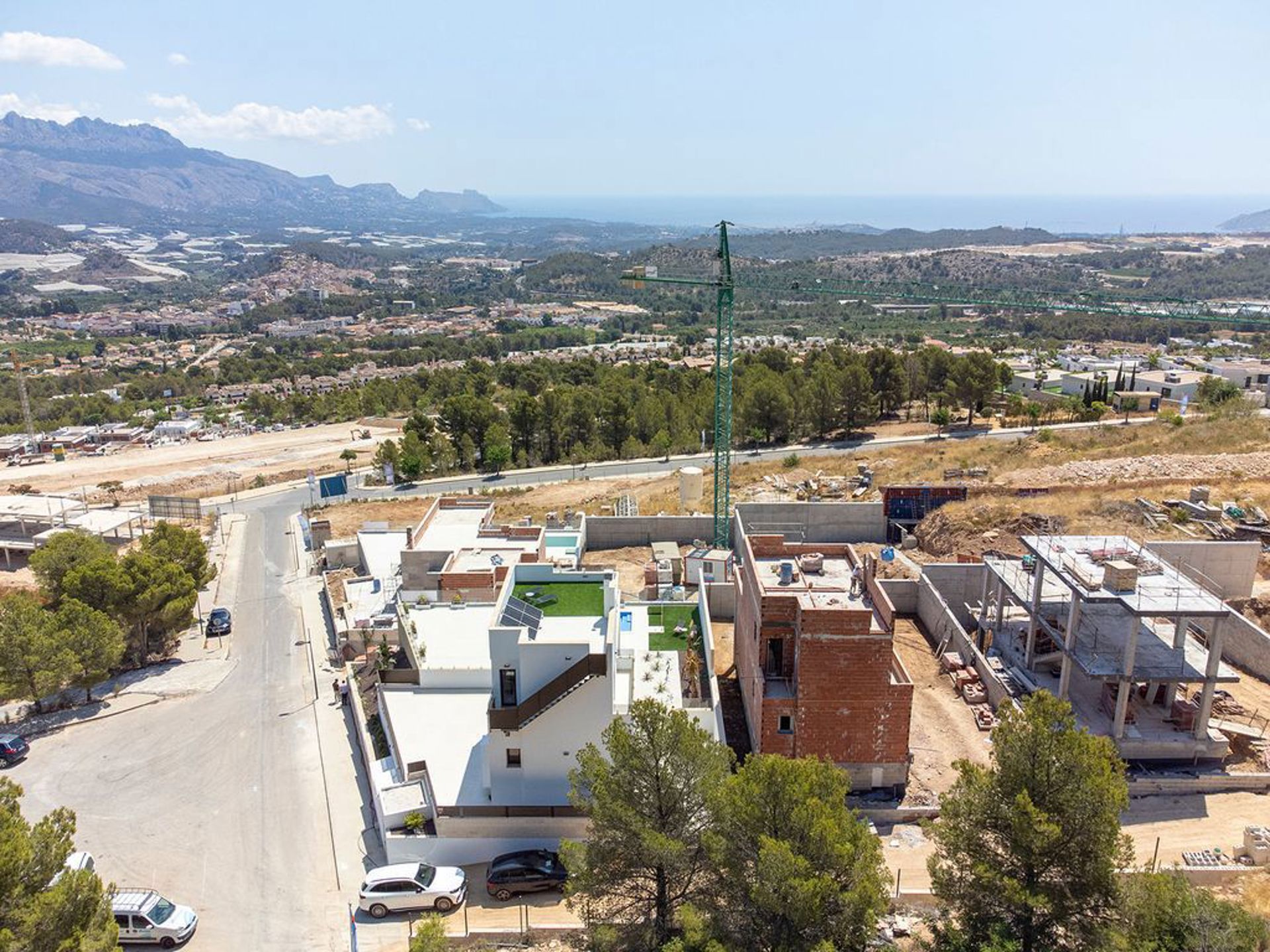 Spanje-Villa rustgevende locatie zeezicht-bergflank. foto 7