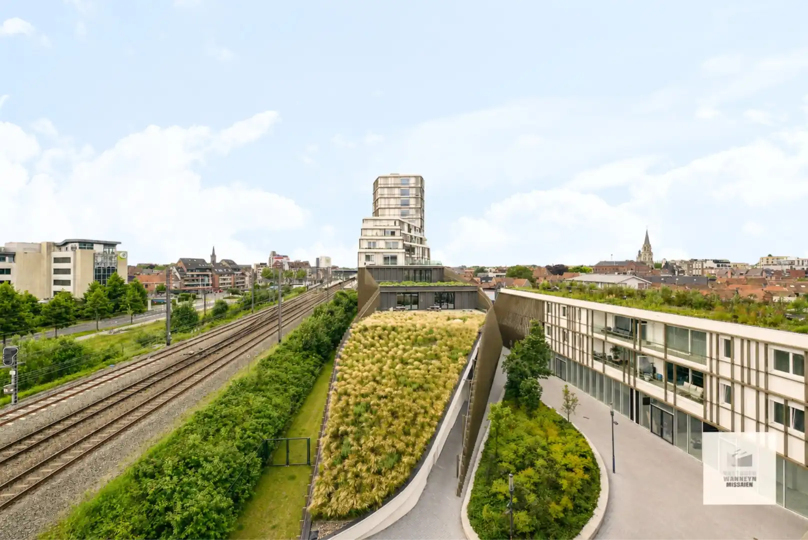 Luxueus appartement op de bovenste verdieping met panoramisch zicht over Roeselare foto 3