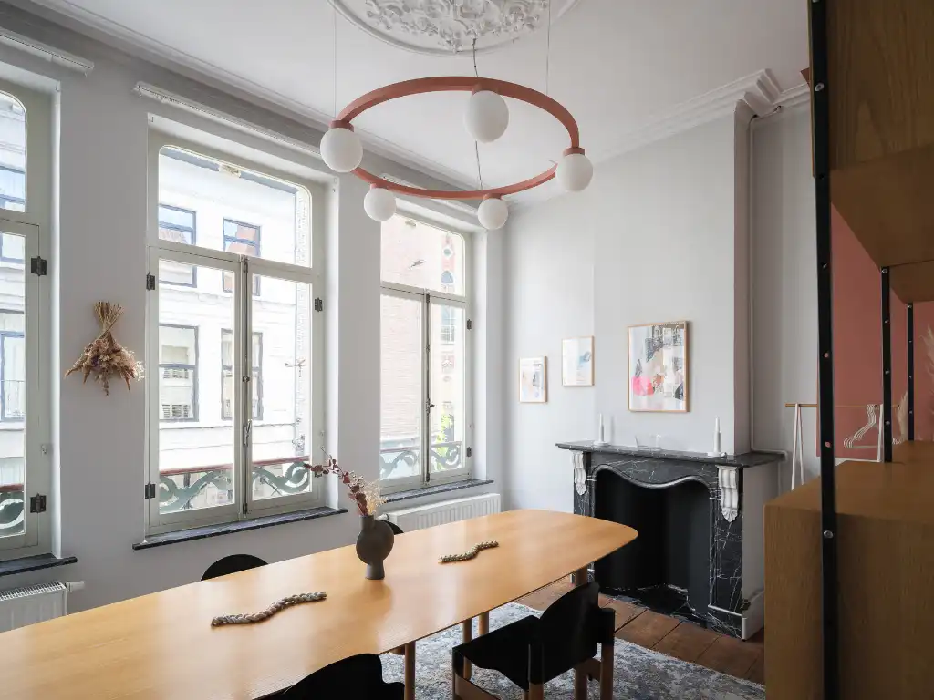 Karaktervol handelspand (restaurant + 2-slpk app) in het centrum van Gent foto 9