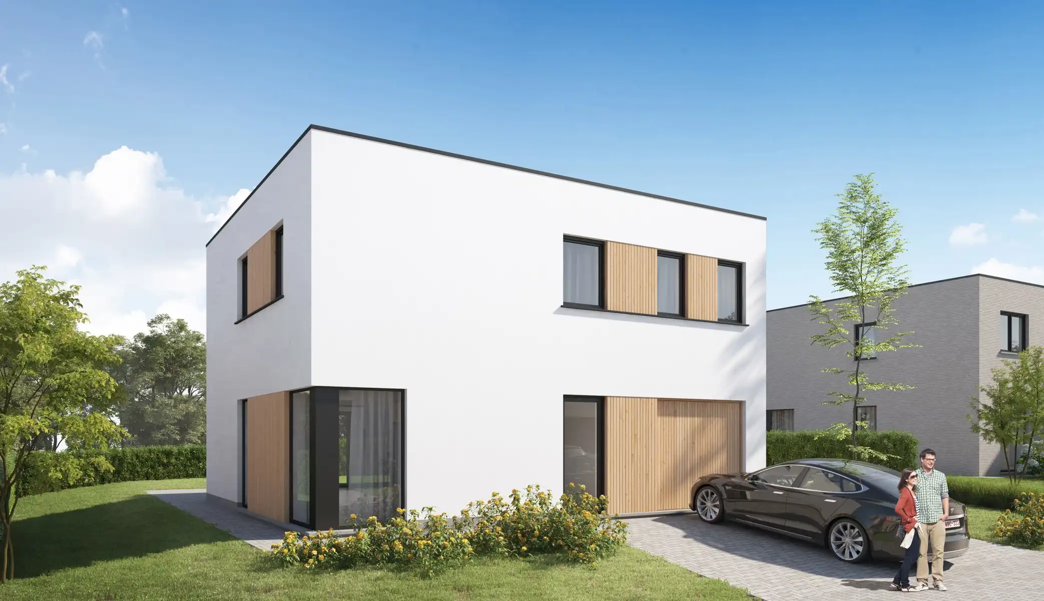 Moderne, vrijstaande woning foto 6