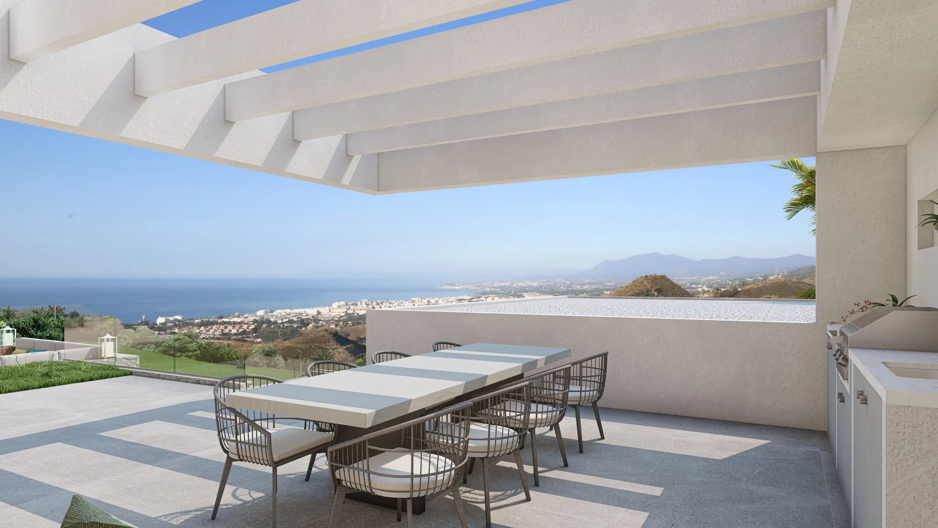 Exclusieve designvilla met adembenemend uitzicht in Marbella foto 12
