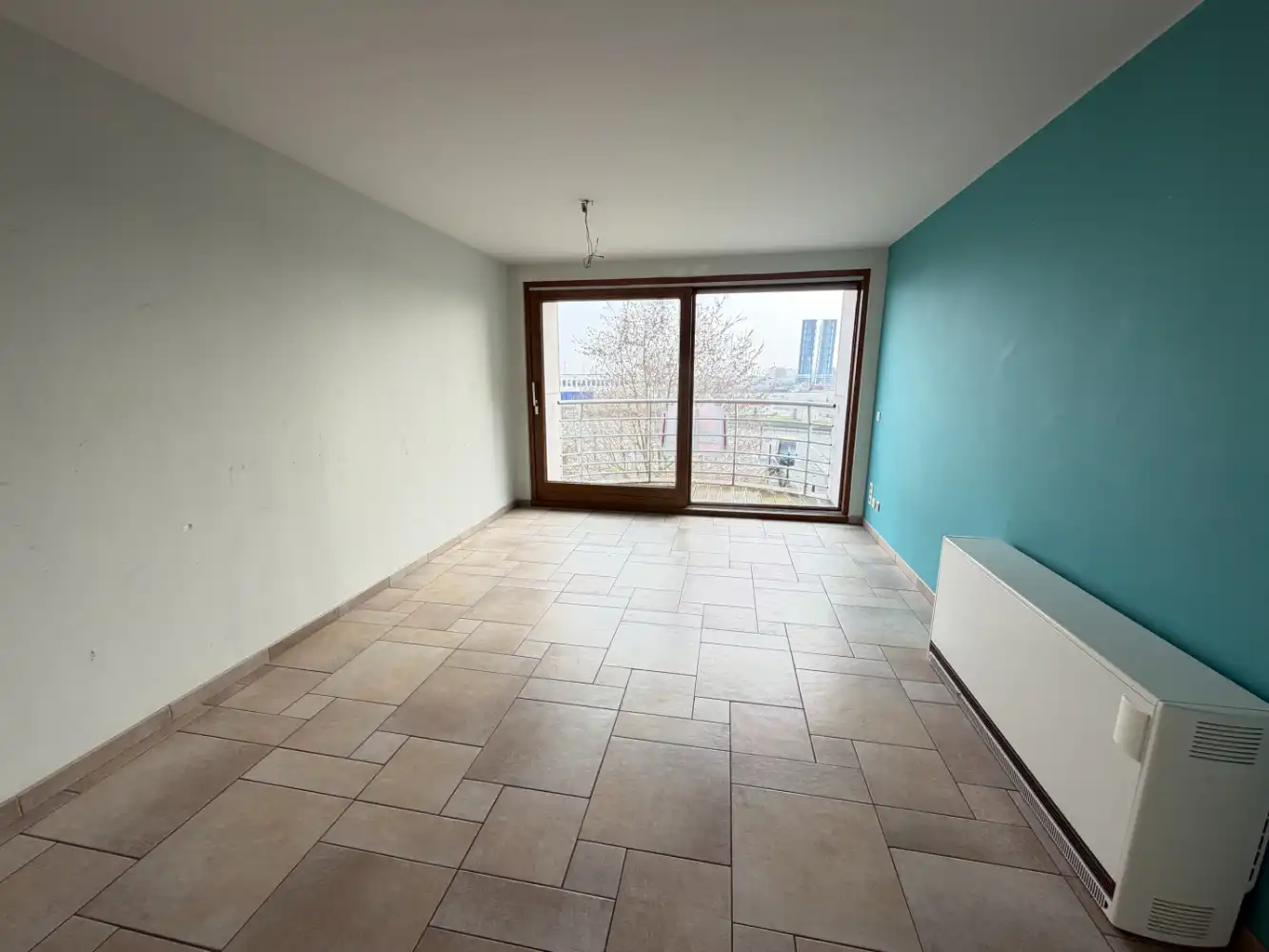 Appartement met twee slaapkamers en terras met zicht op de Haven te Zeebrugge. foto 2