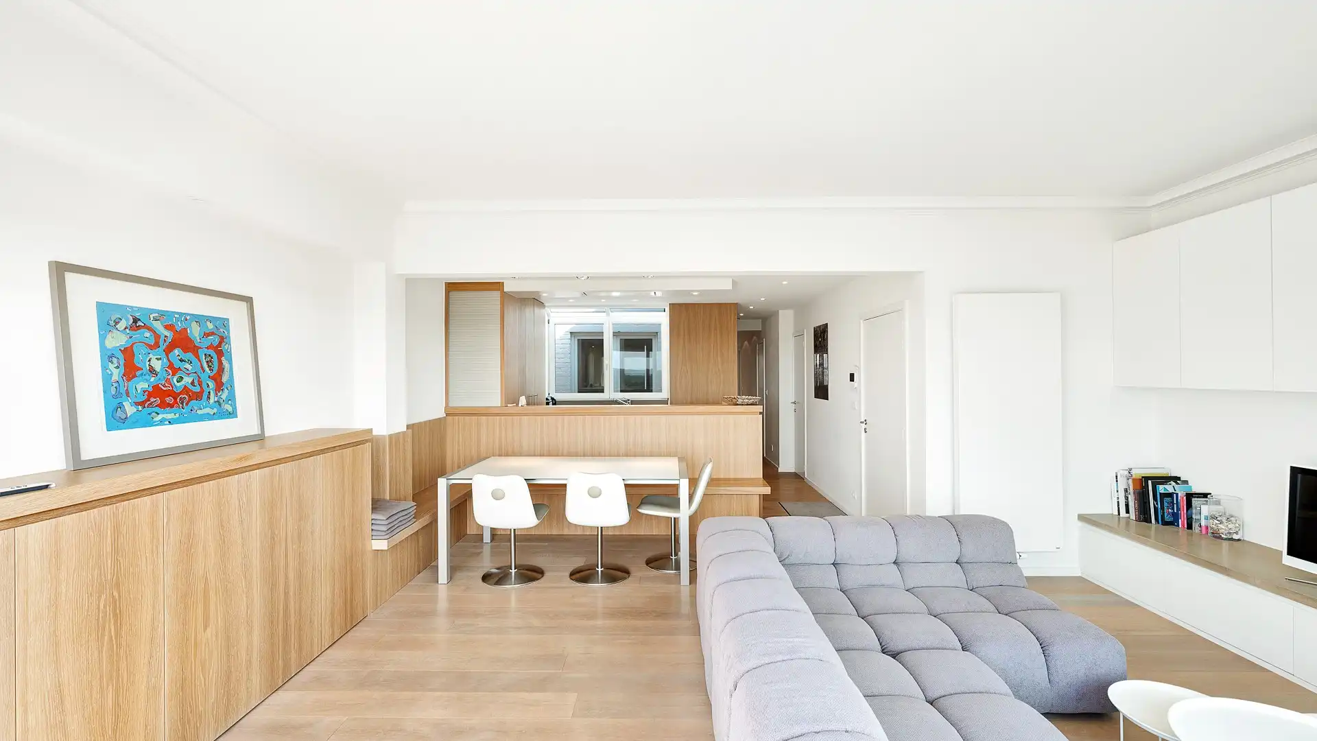 Ruim appartement 3 slaapkamers met zonnig terras te Zoute. foto 16