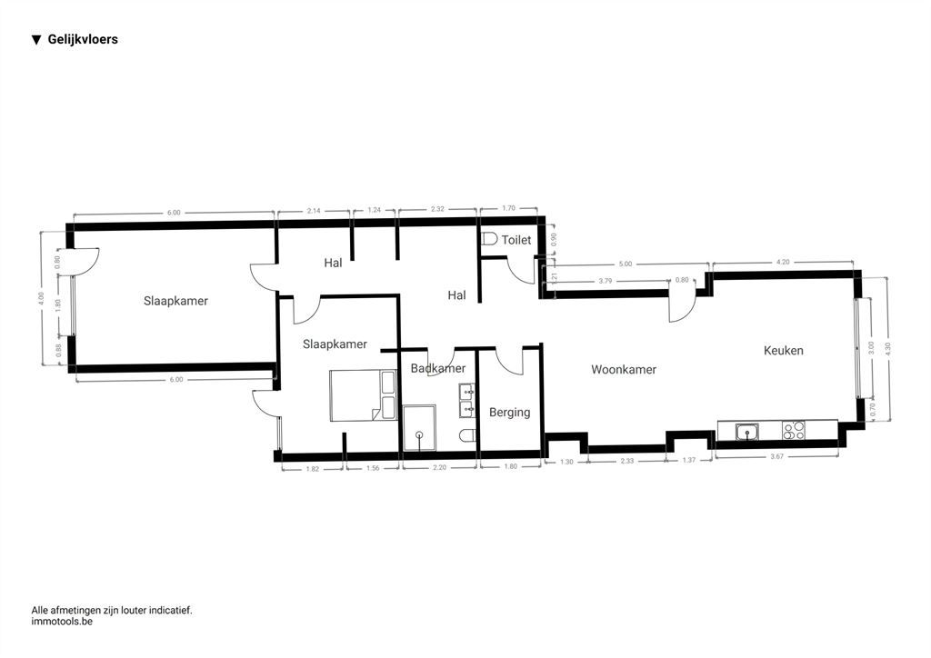 Ruim appartement met grote groene tuin foto 20