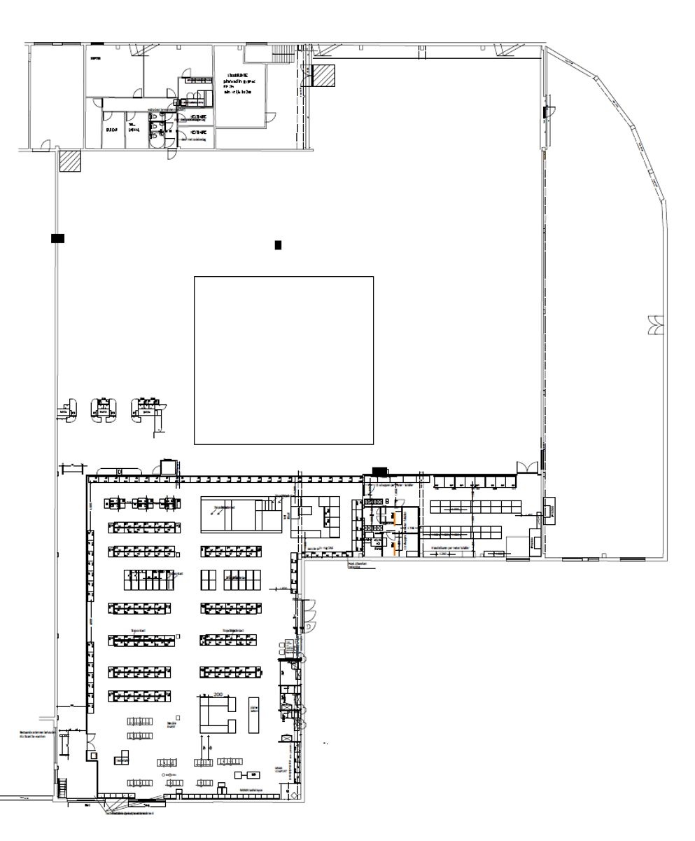 Handelspand 2.500 m² te huur Jemappe met parking foto 2