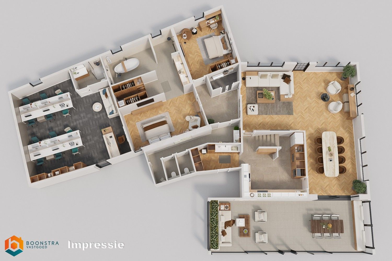 Renovatieproject met potentieel voor ruime ééngezinswoning te Putte foto 2