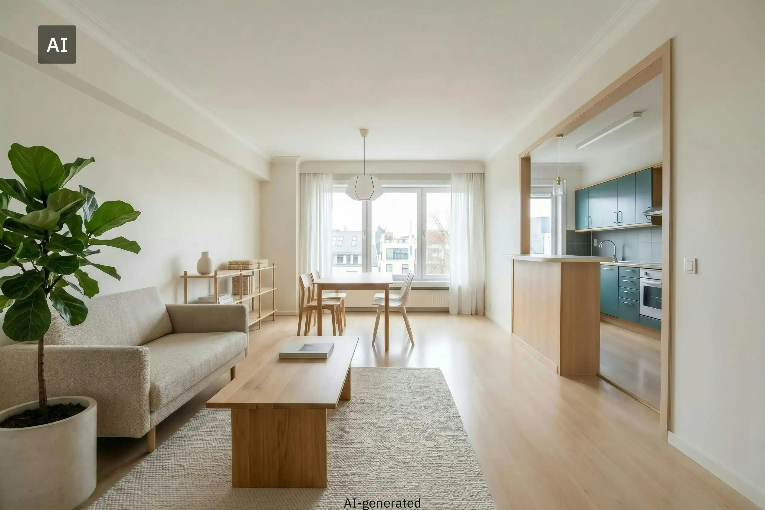 Ruim appartement te koop in centrum Antwerpen. foto {{pictureIndex}}