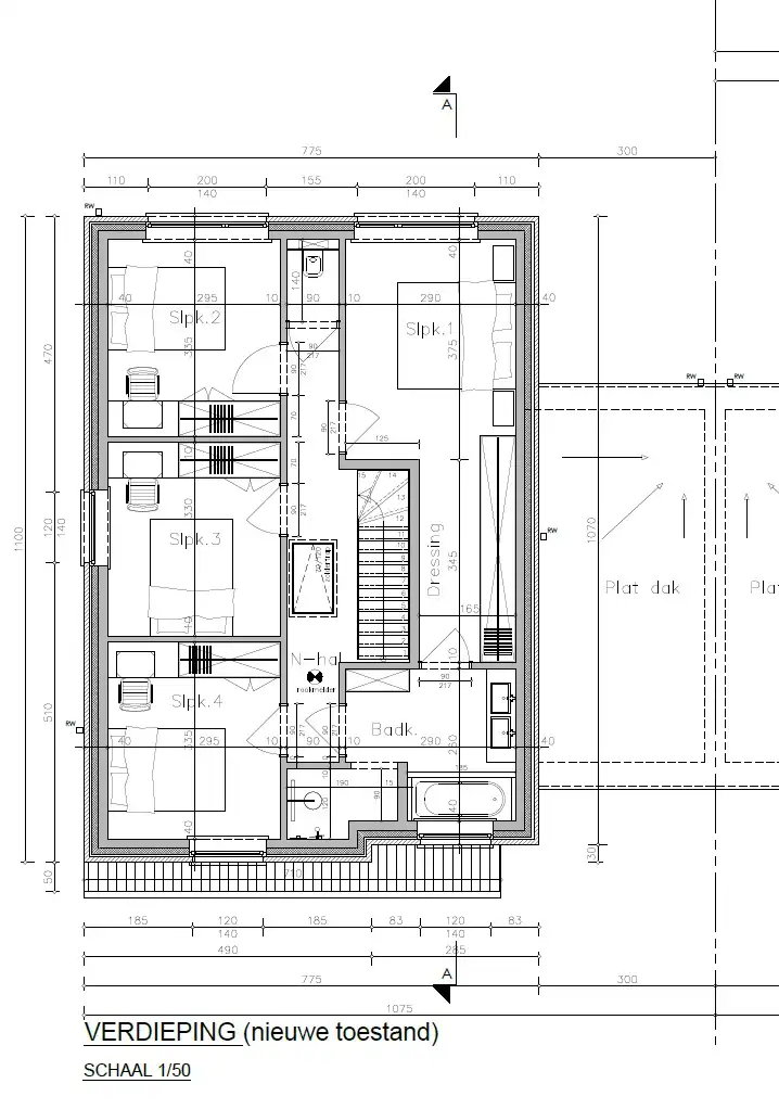 BEN nieuwbouwwoning te Sint-Michiels - LOT 1 foto 12