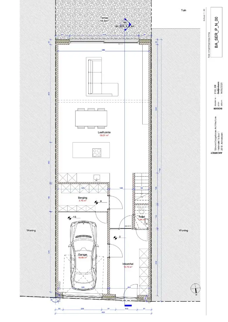 Unieke bouwgrond met vergund bouwplan te Niel!  foto 2