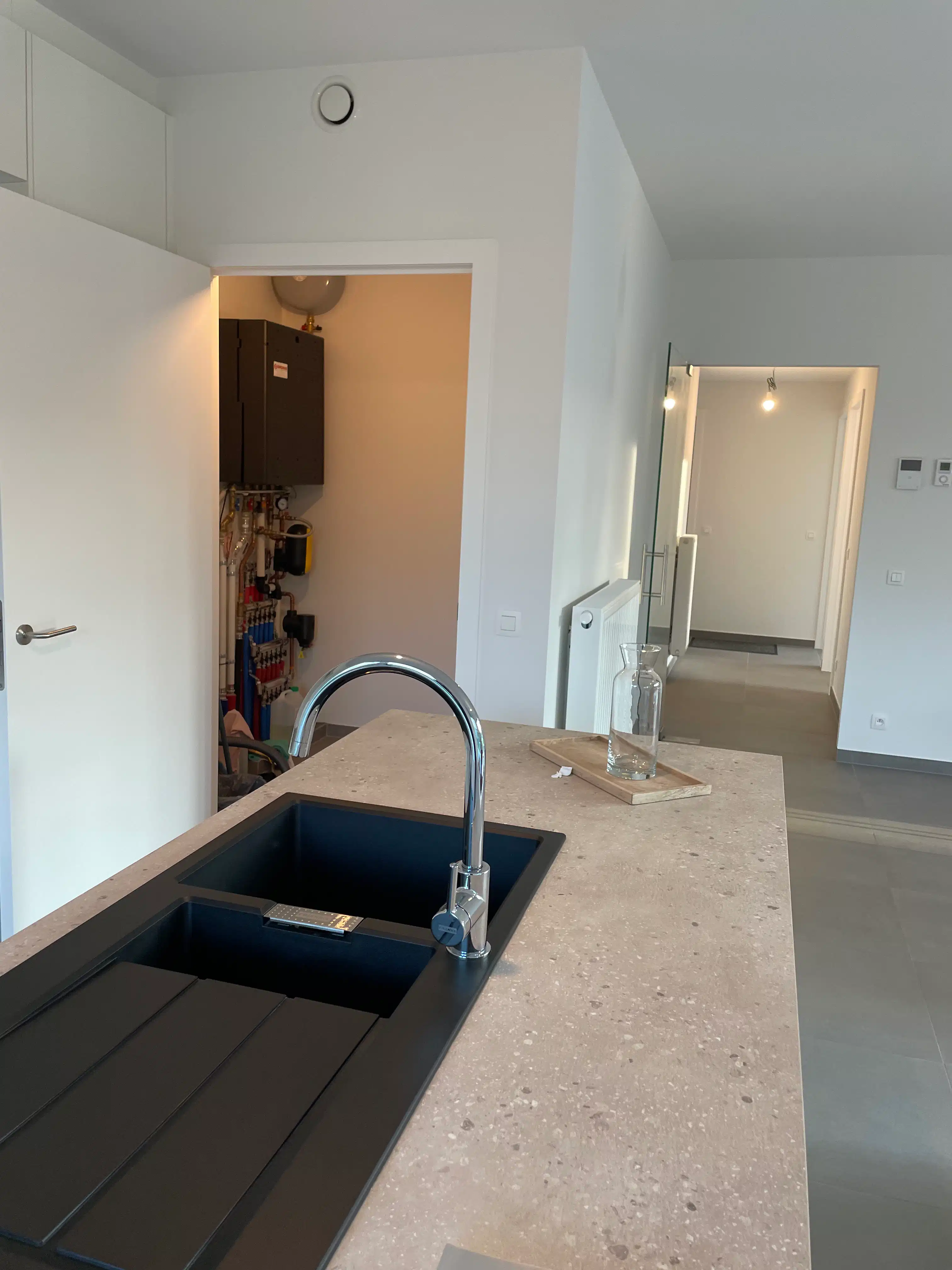 Twee-slaapkamer GELIJKVLOERS nieuwbouw hoekappartement + terras foto 9