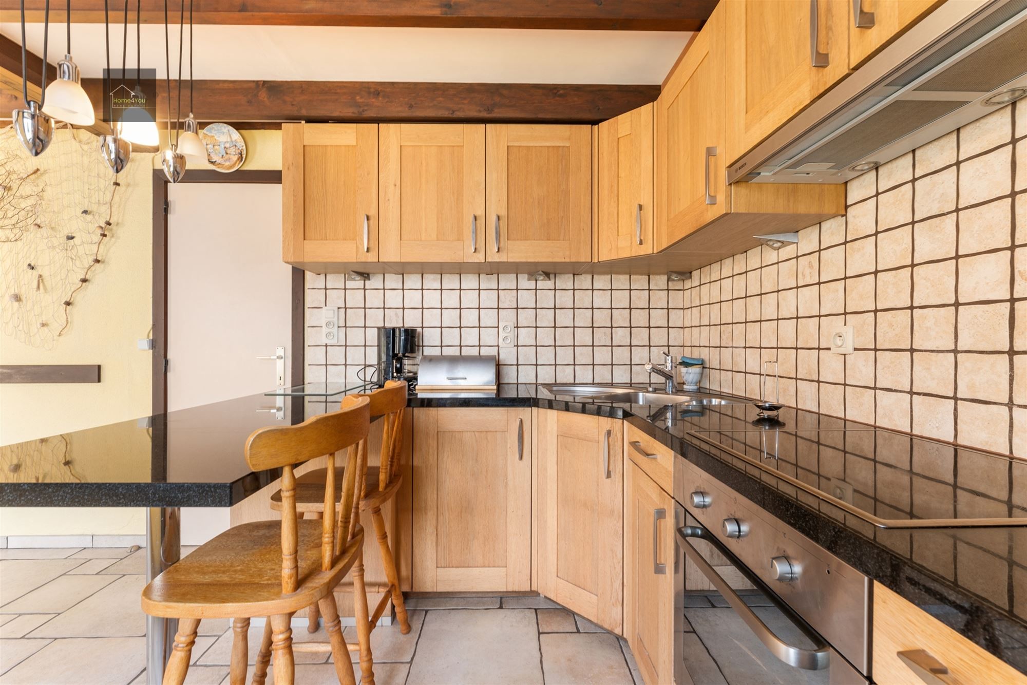 Grote vakantiewoning met tuin & staanplaats vlakbij zee. foto 12