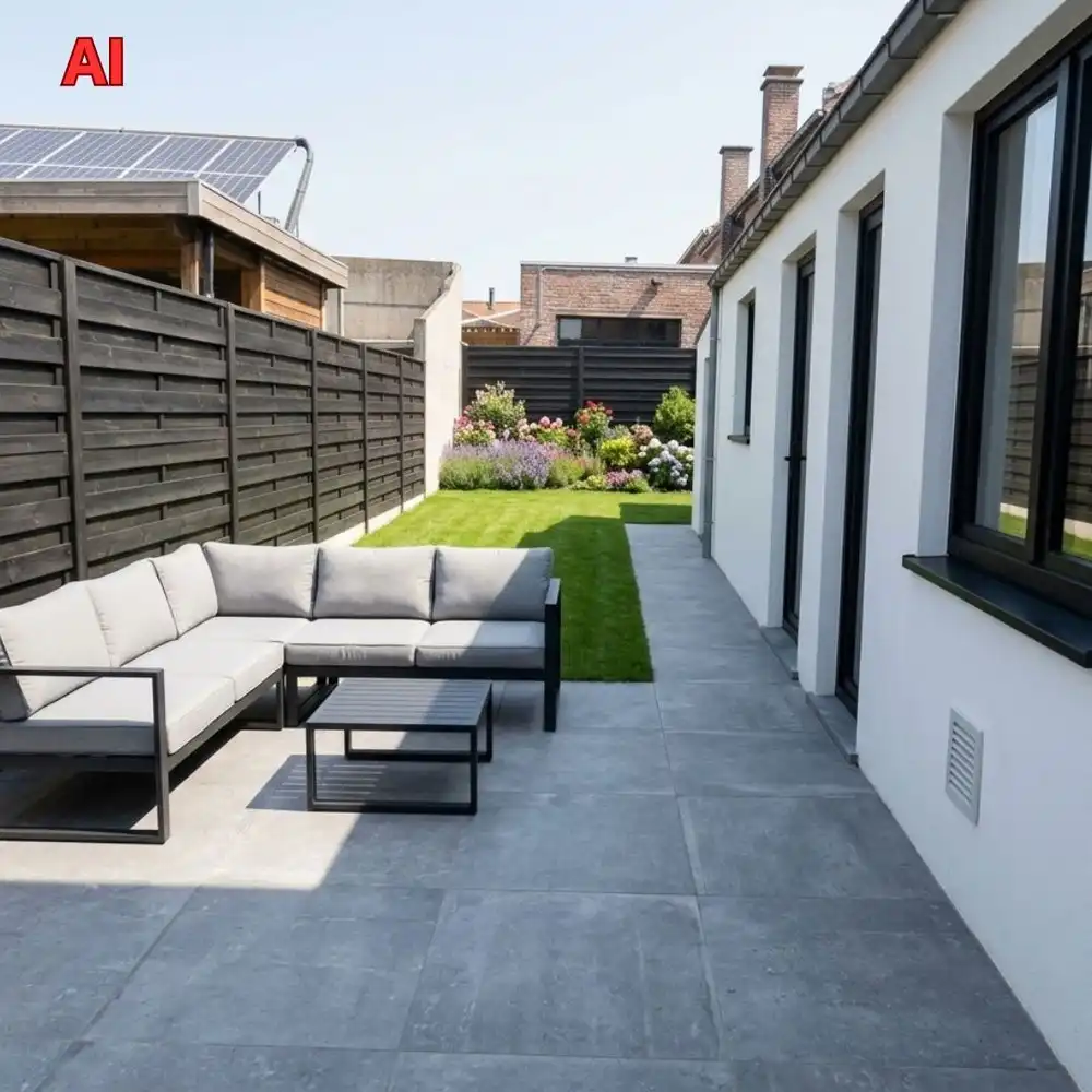 Halfopen woning te Ingelmunster. foto 21