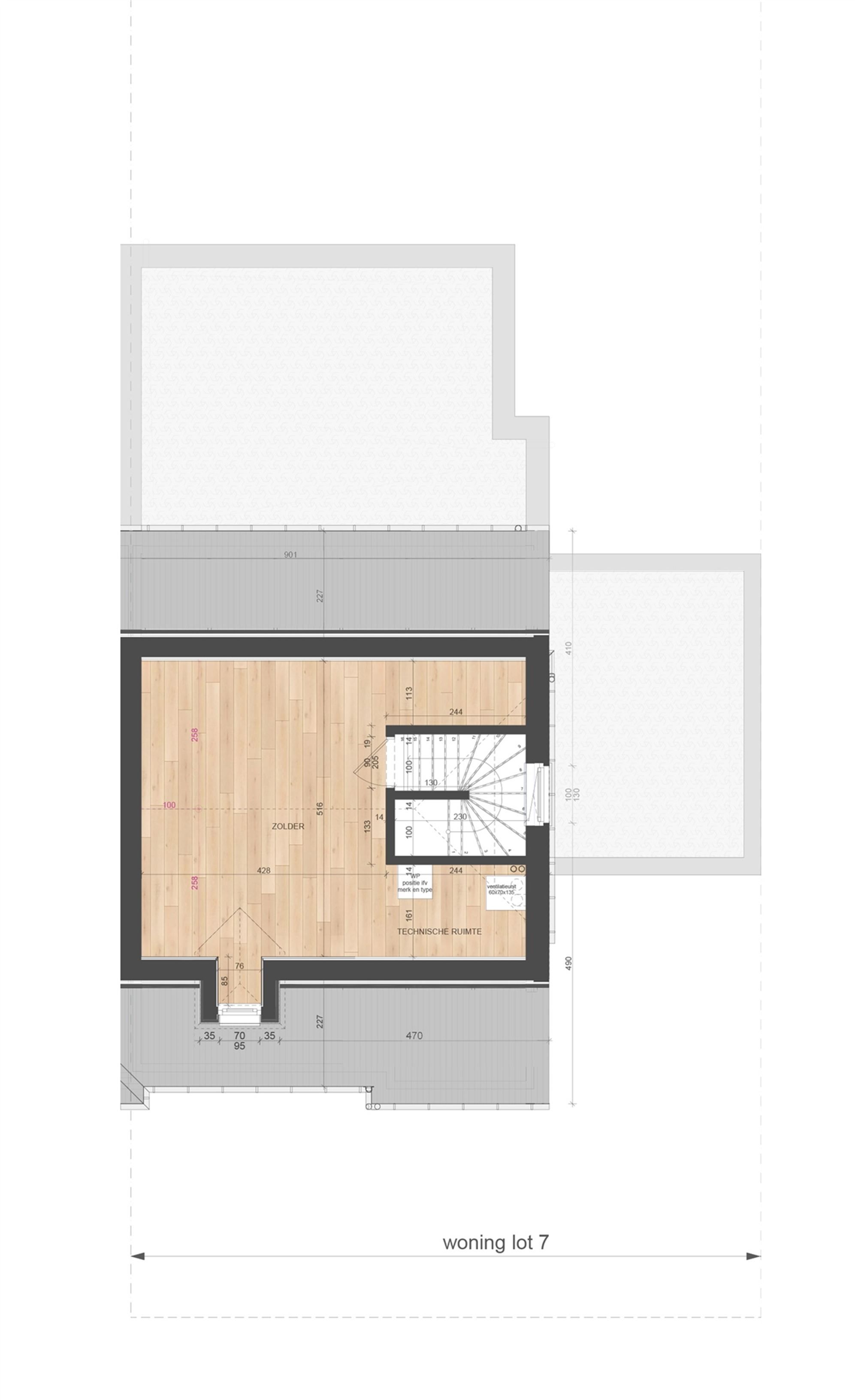 NIEUWBOUWWONING MET 3 SLAAPKAMERS UITERST CENTRAAL DOCH RUSTIG GELEGEN TE ZONHOVEN foto 12