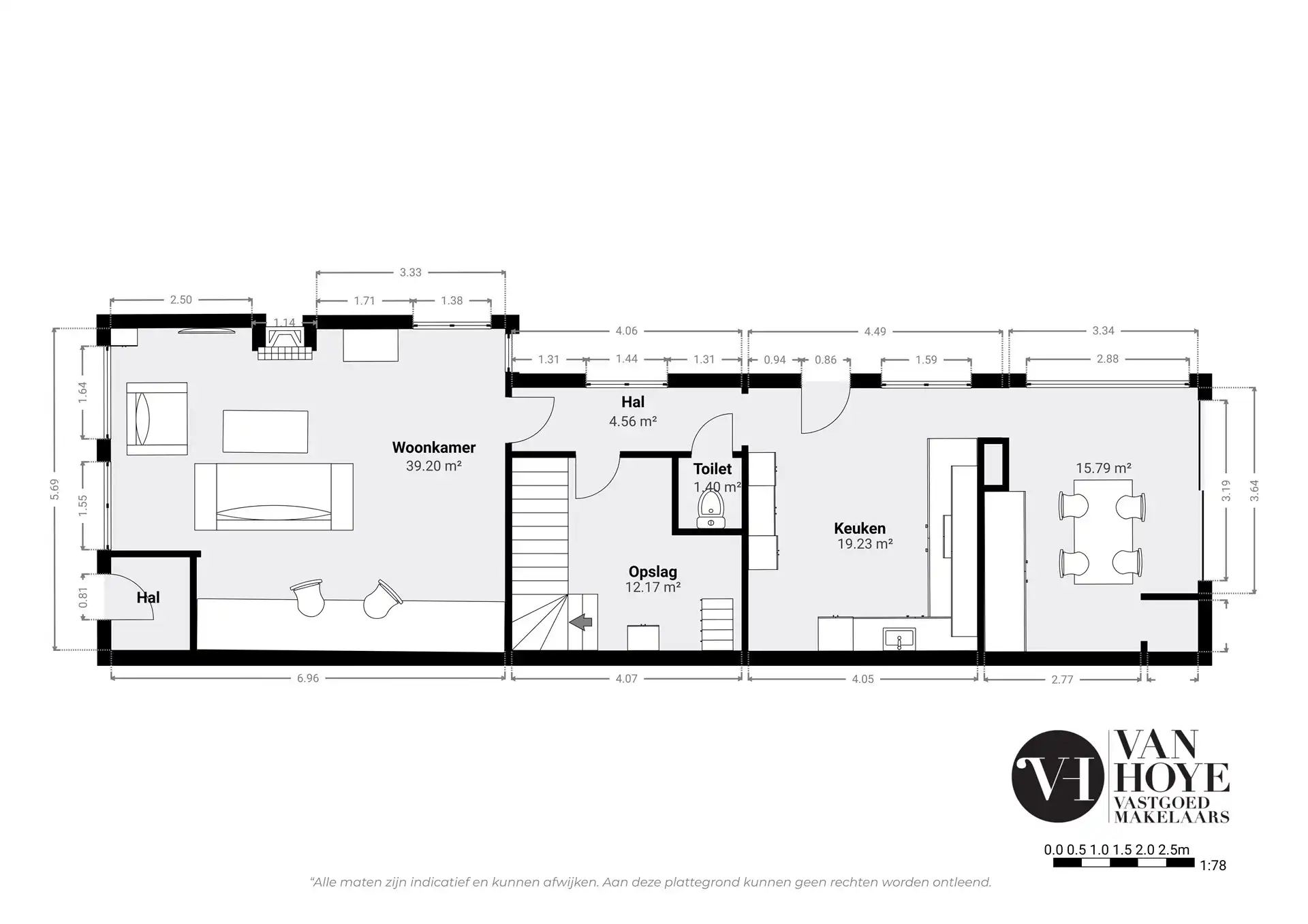 Zeer ruime halfopen bebouwing met 4 slaapkamers, oprit en garage, vlakbij centrum te Zele. foto 24