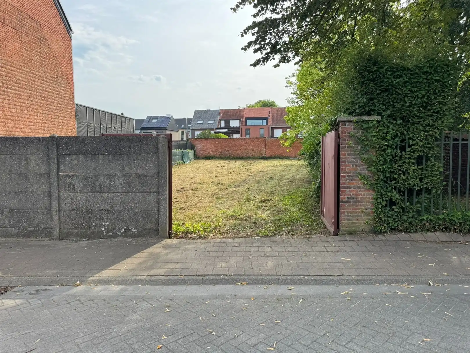 Bouwgrond (623m²) voor halfopen bebouwing in rustige en groene omgeving foto 3