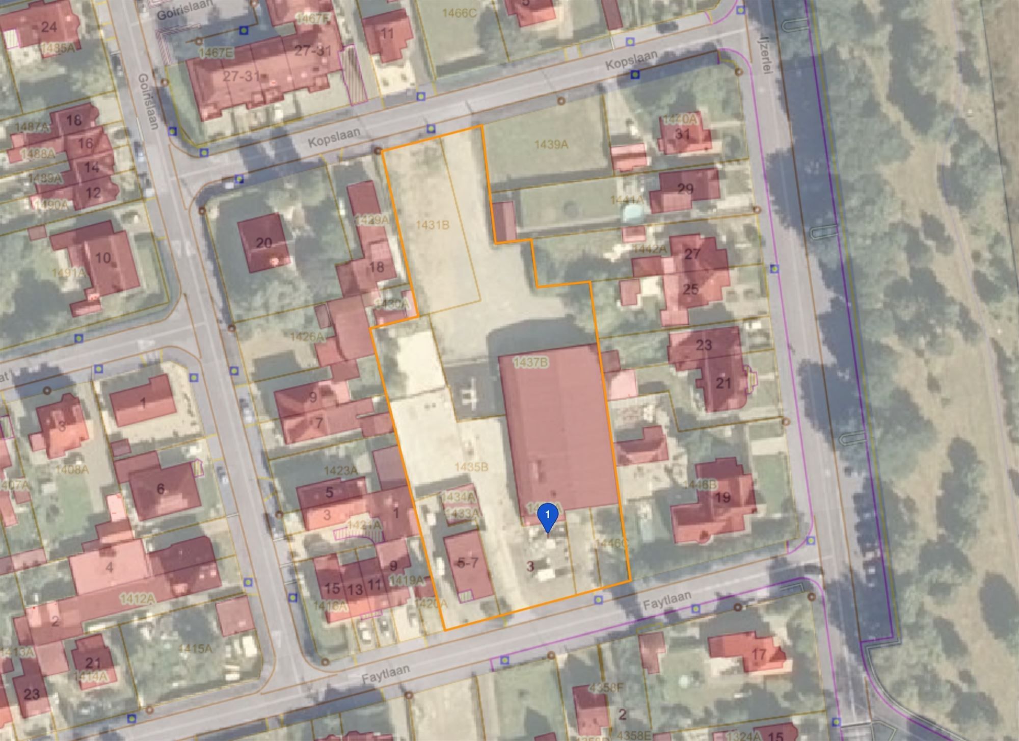 PROJECTGROND VAN 38A39CA VOOR HET BOUWEN VAN 17 APPARTEMENTEN EN 6 WONINGEN TE LEOPOLDSBURG foto {{pictureIndex}}