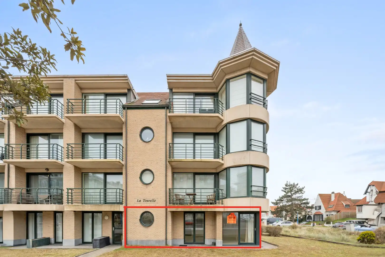 Gelijkvloers appartement met 2 slaapkamers en zeezicht  foto 14