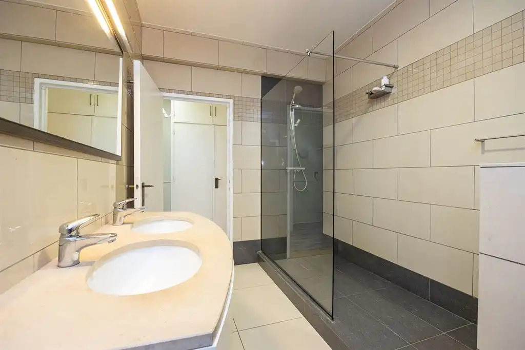 Ruim appartement met terras en zicht op Stadspark foto 12