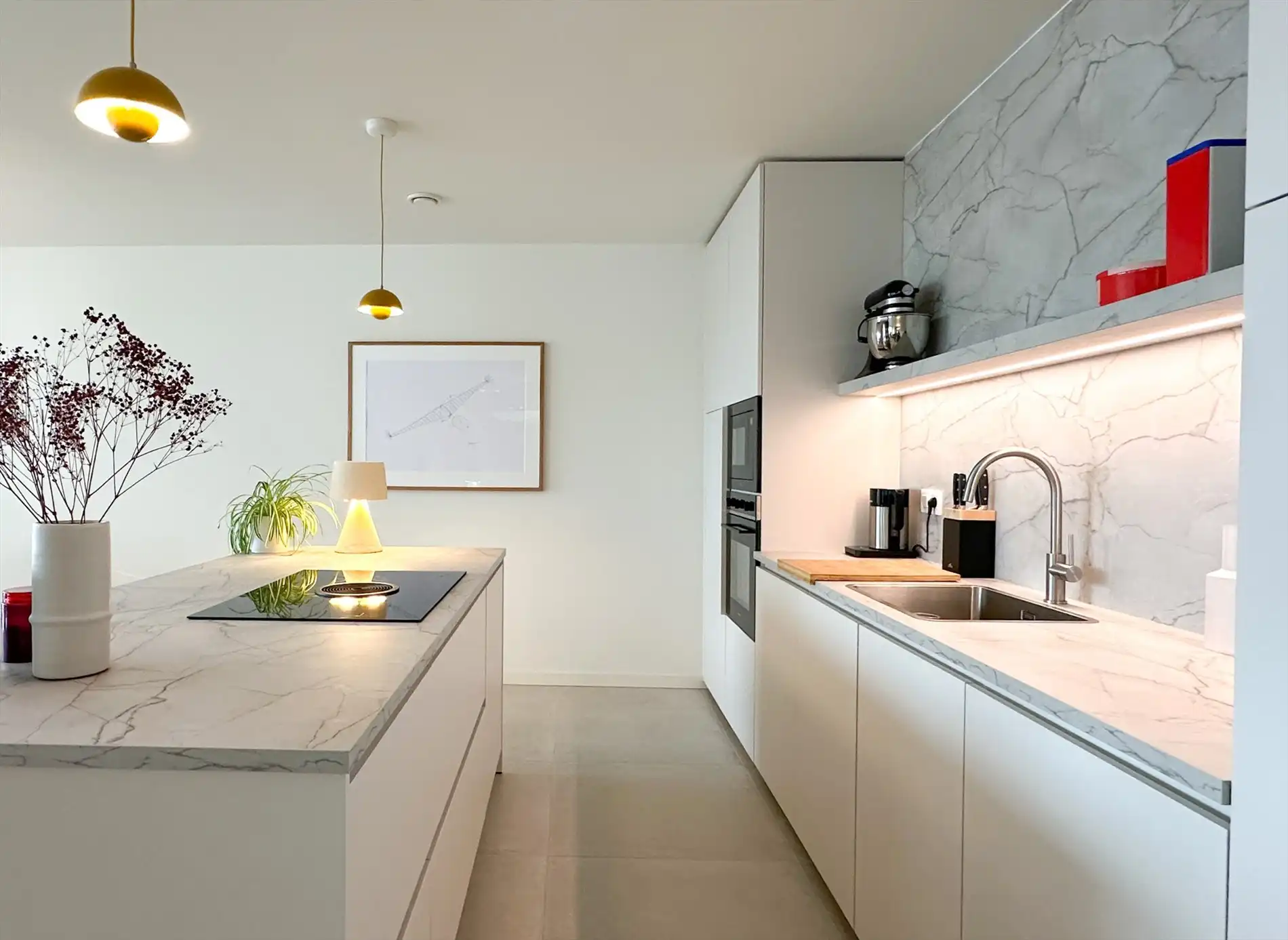 Luxueus nieuwbouwappartement met 2 slaapkamers op de Grote Markt in Sint-Niklaas foto 3