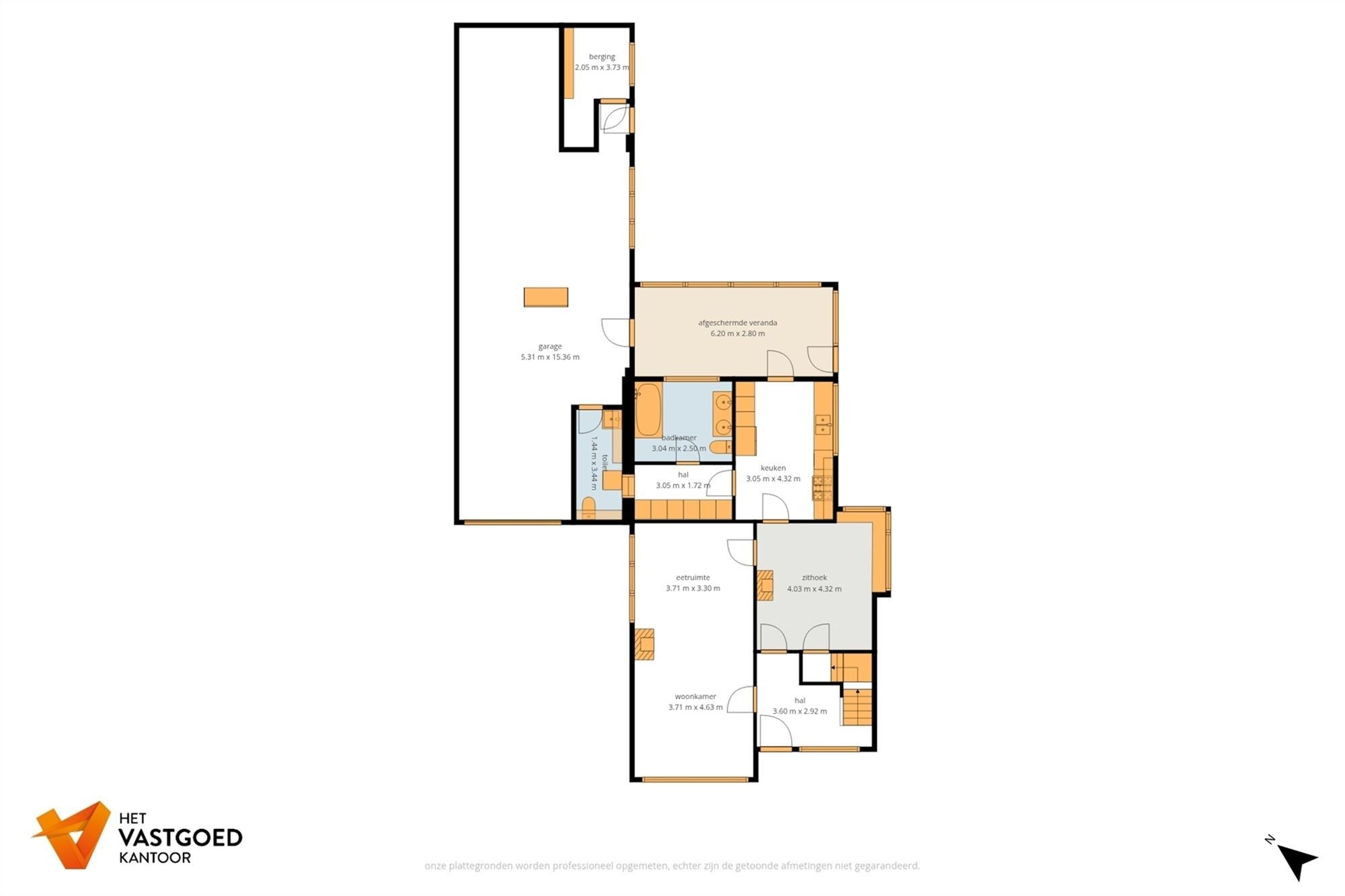 OP TE FRISSEN WONING MET 3 SLAAPKAMERS GELEGEN OP EEN PERCEEL VAN 4A89CA TE PAAL foto 30