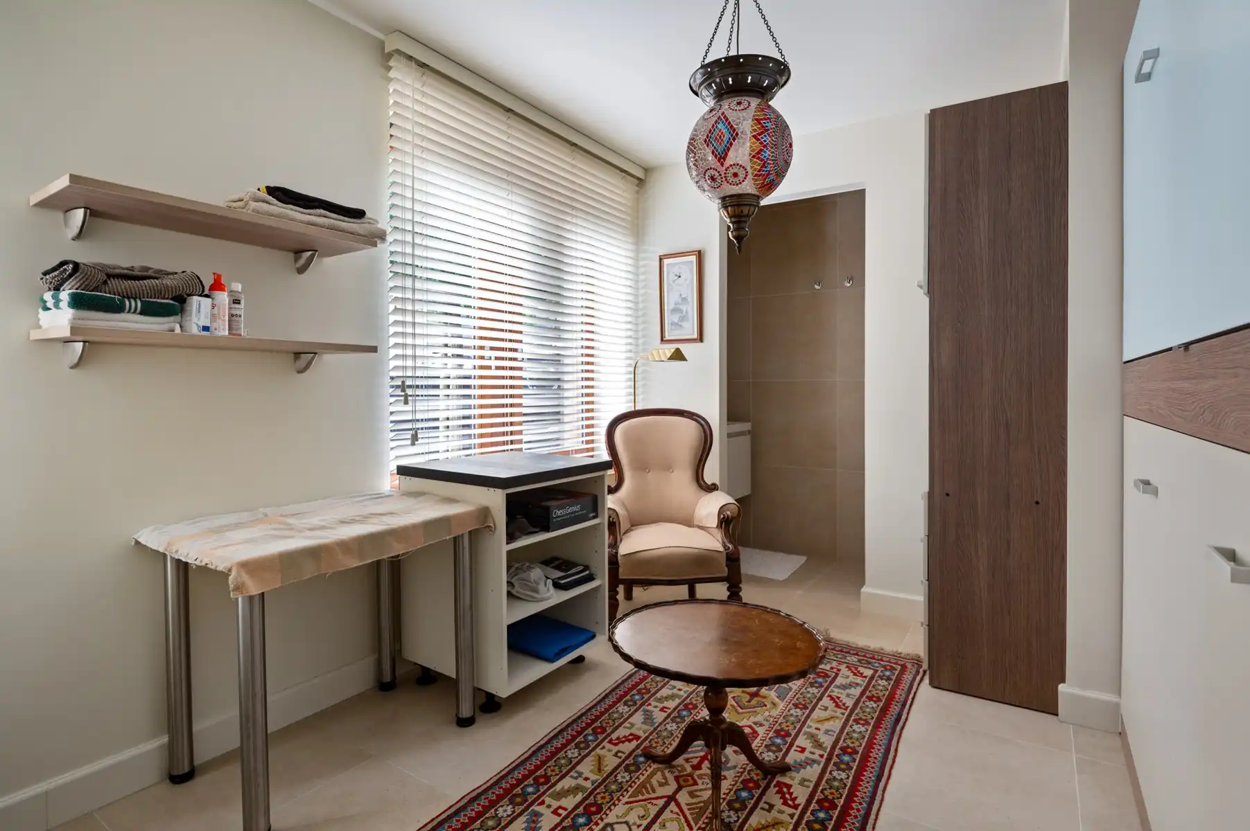 Gelijkvloers appartement met 2 slaapkamers, bureau en terras foto 21