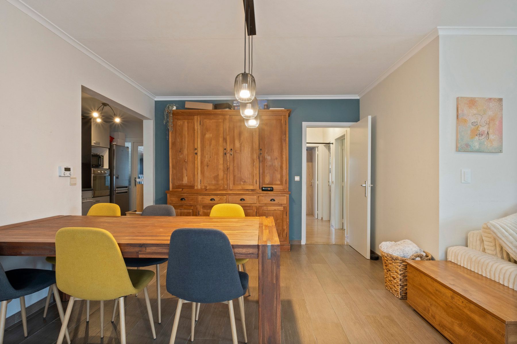 Instapklaar appartement incl. garage centrum Loppem foto 3