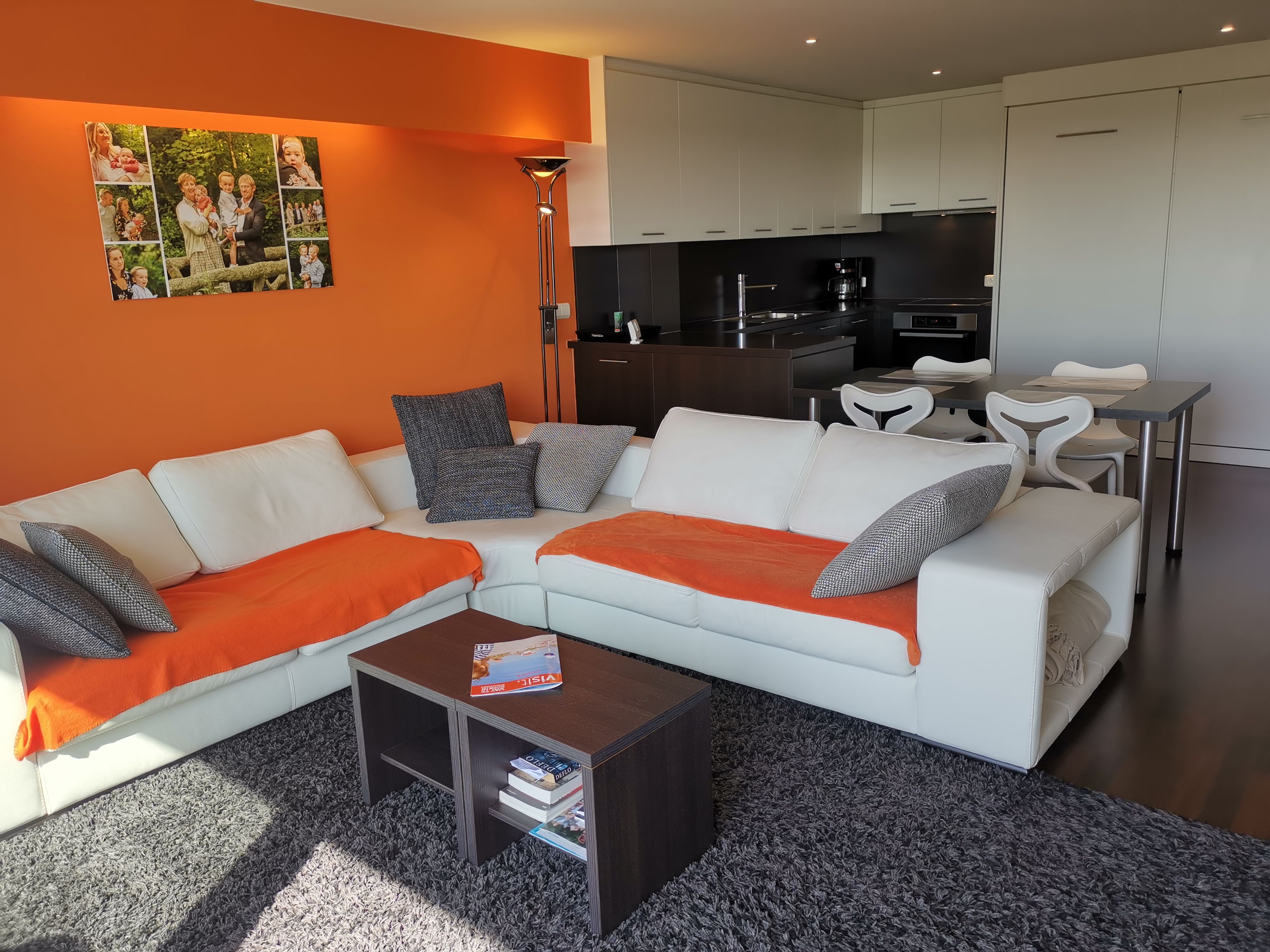 Volledig vernieuwd, luxueus afgewerkt app. met 1 slaapkamer aan de zonnekant met terras foto {{pictureIndex}}