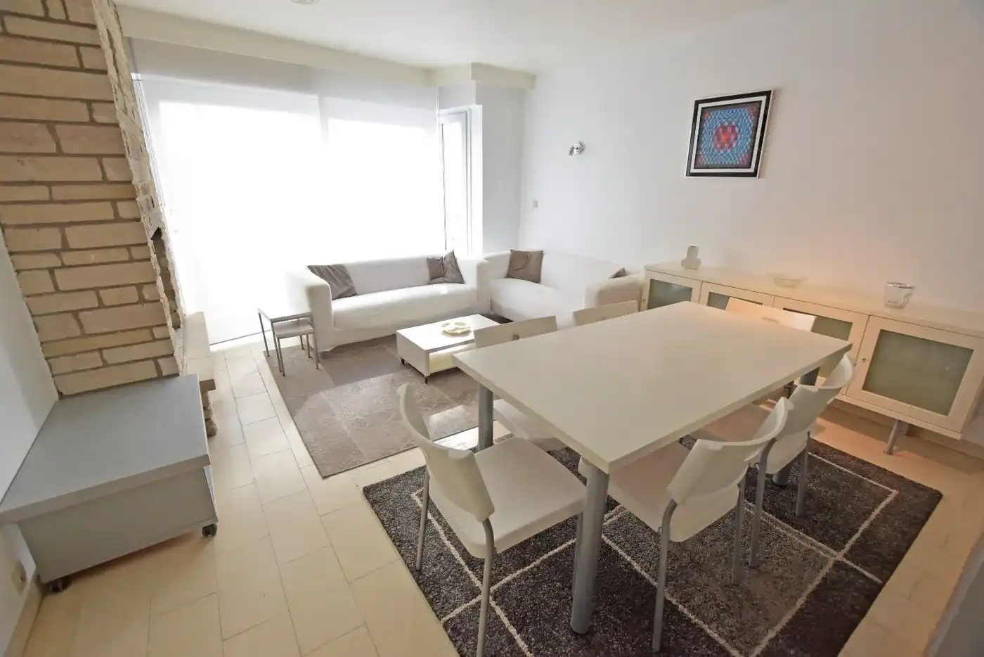 Gemeubeld appartement met zijdelings zeezicht nabij het Driehoeksplein foto 4