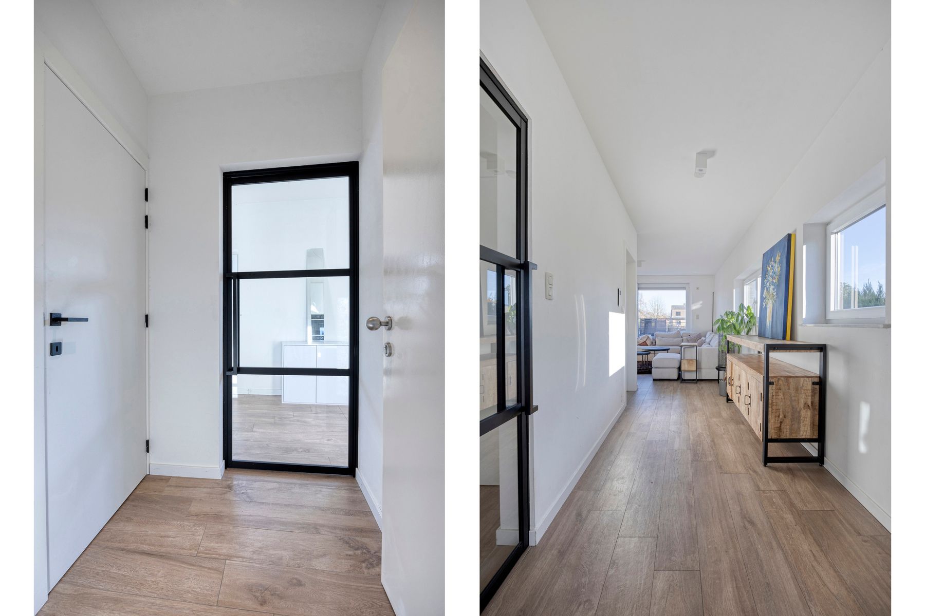 PRACHTIG AFGEWERKT EN ENERGIEZUINIG DUPLEX-APPARTEMENT (123 M2 WOONOPPERVLAKTE) (BRON: EPB) MET 2 SLAAPKAMERS, RUIM &nbsp;EN ZONOVERGOTEN TERRAS, EN AUTOSTANDPLAATS EN TUINBERGING TE NEERHAREN!&nbsp; foto 4