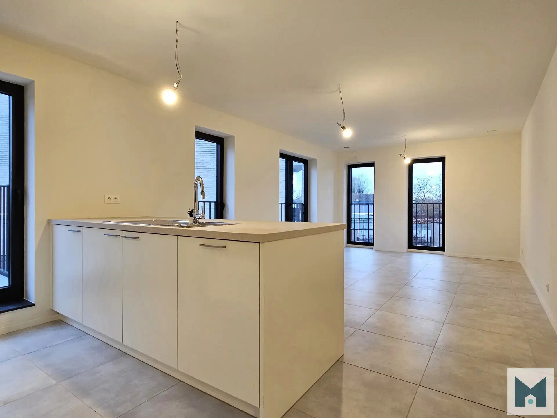 Nieuwbouwappt. met 2 slaapkamers en terras te Buggenhout! foto 5