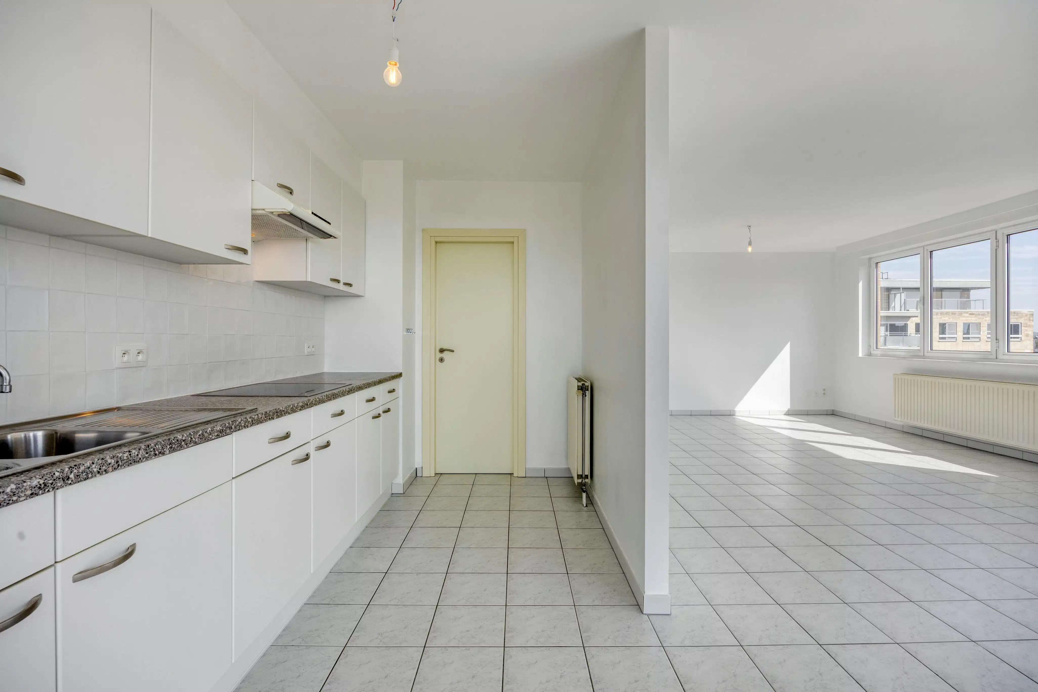 Lichtrijk appartement met terras te koop op Linkeroever foto 9
