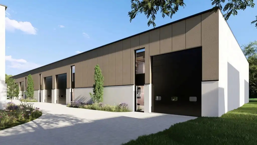 Nieuwbouw KMO-unit te koop in Bizzpark Doornzele foto 4