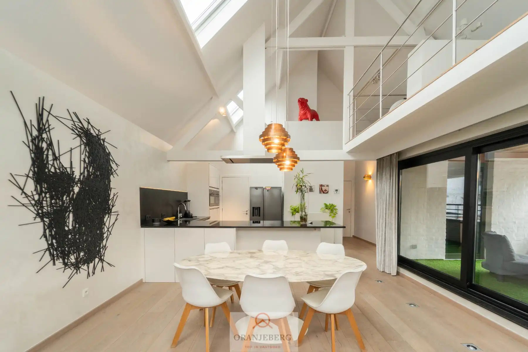 Duplex-appartement in voormalige industriële katoenspinnerij foto 5