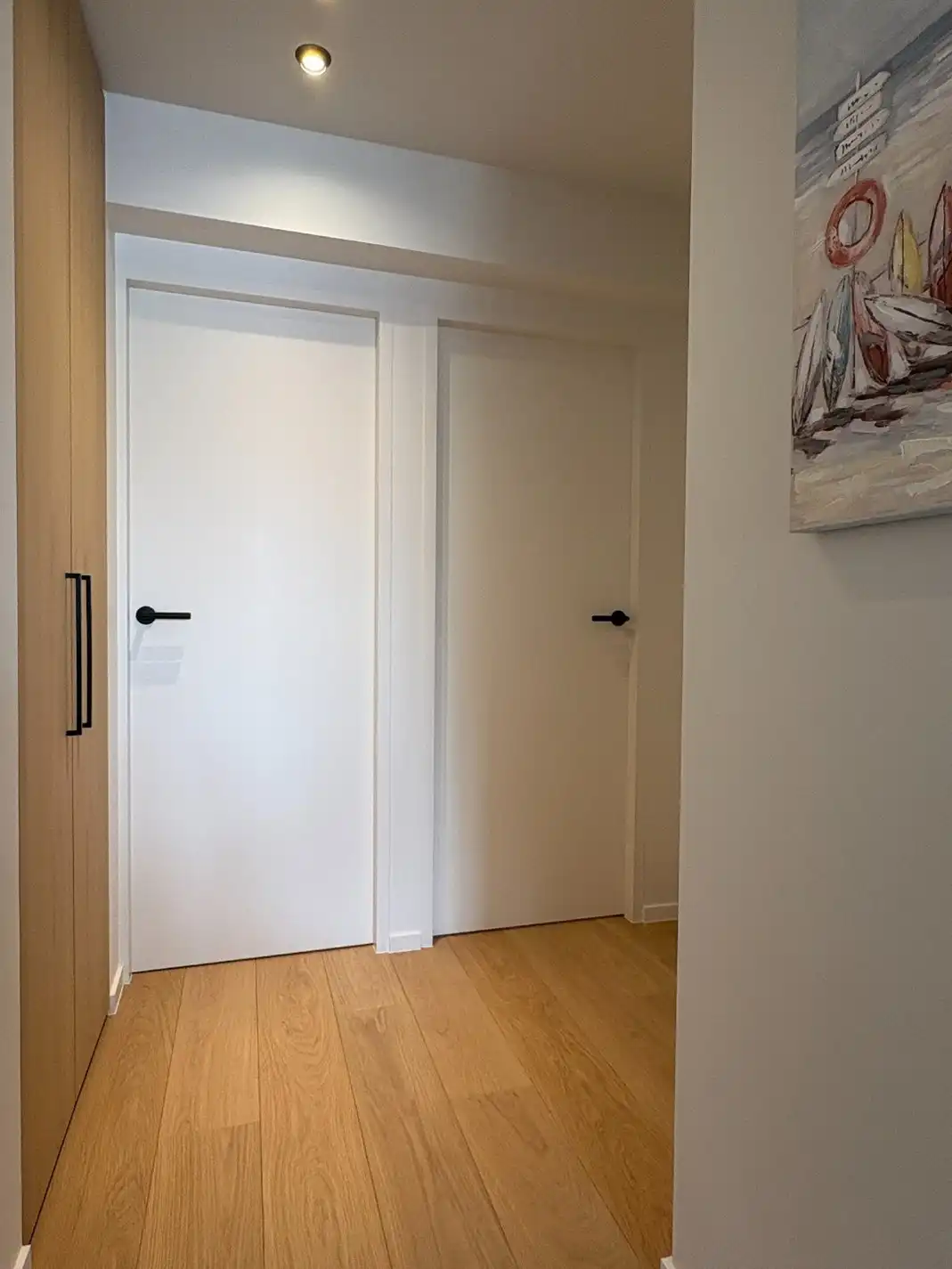 Recent gerenoveerd twee-slk-appt om de hoek van het strand. foto 8