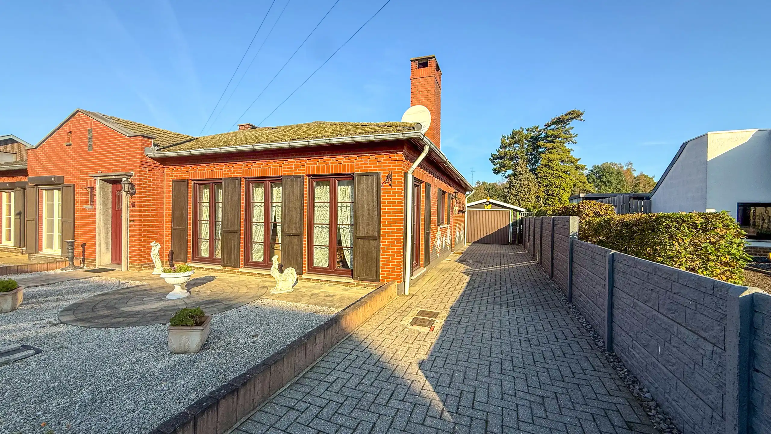 Gelijkvloerse woning met 3 slpks en grote garage te Heusden! foto 32