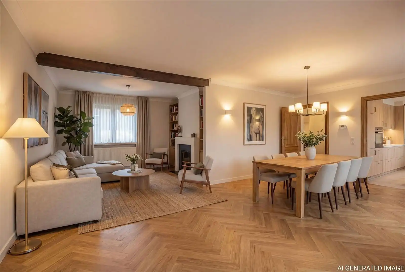 Rustig gelegen woning te Dworp foto 9