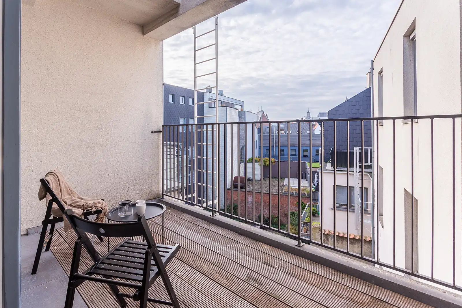 Top 2 slk-appartement met terras en parking, hartje stad ! foto 8