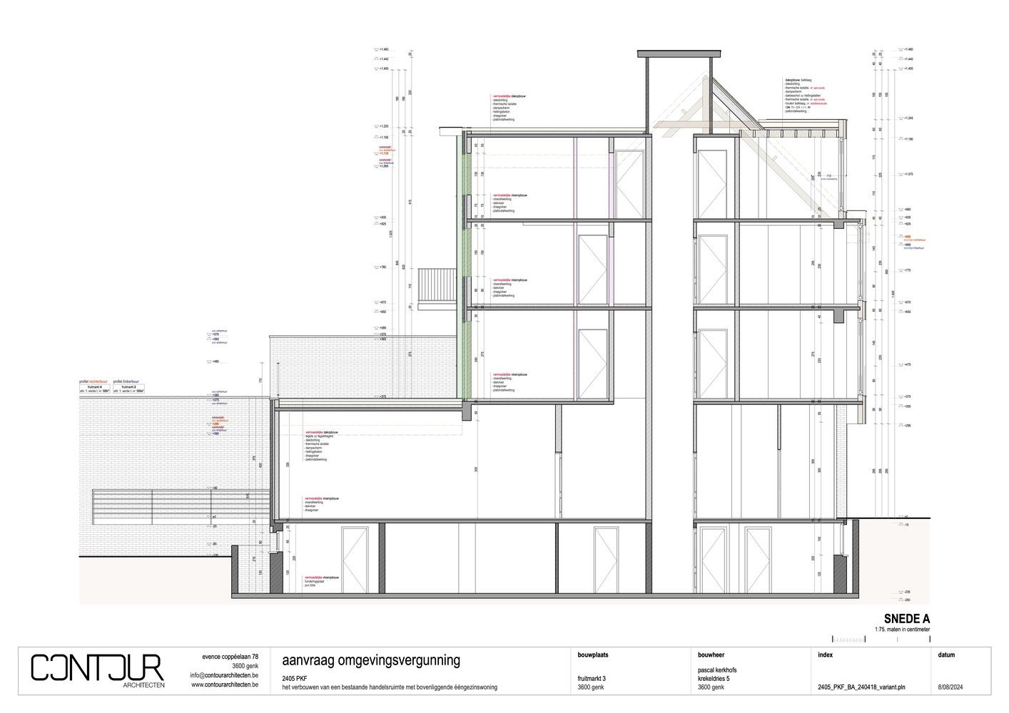 Genk-centrum, Fruitmarkt 3 - Ruim en stijlvol handelspand (230m2) met tuin en terras op commerciële toplocatie. foto 13