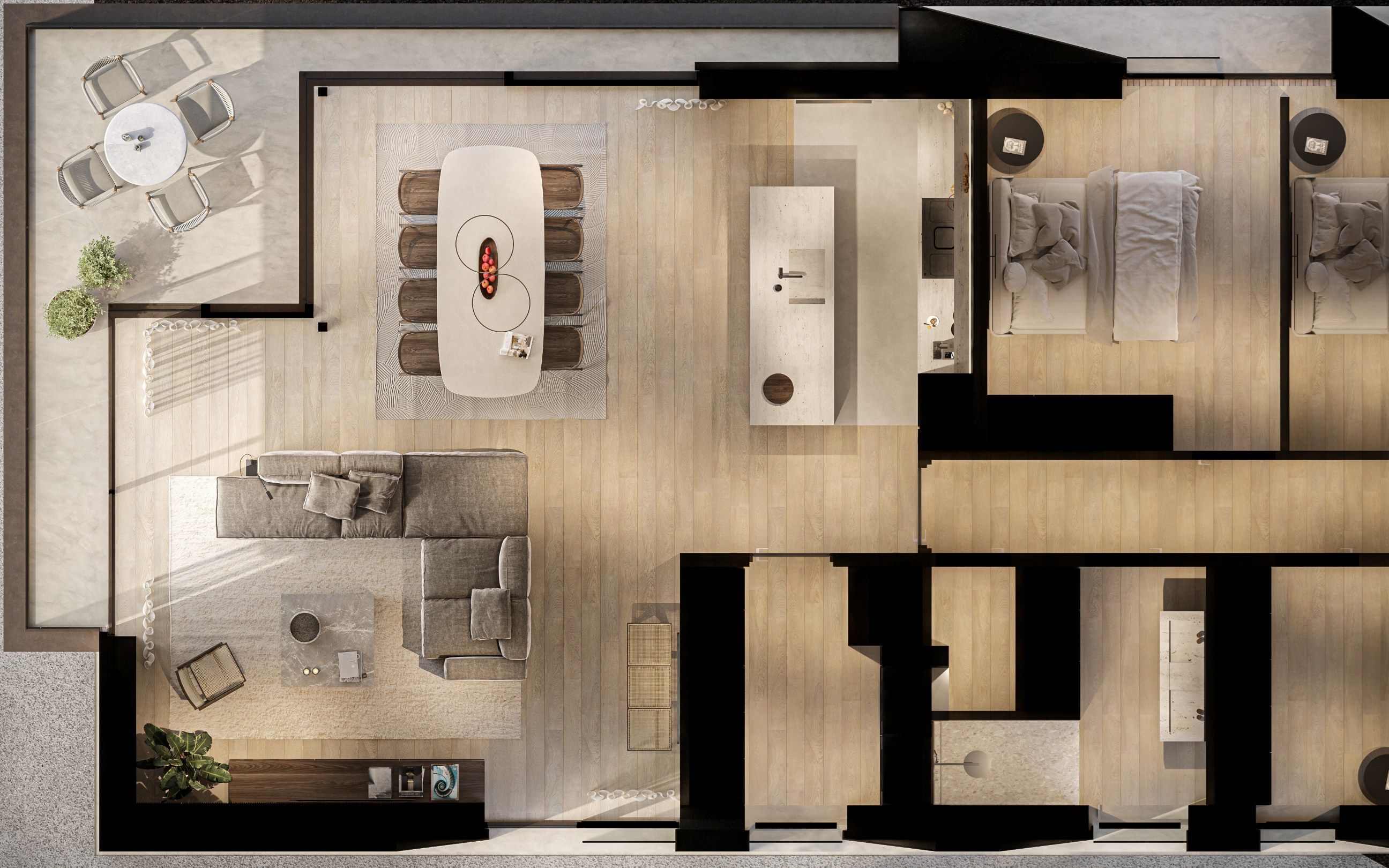 Res. Westlane: 3 slaapkamer appartement met mooie open zichten.  foto 16