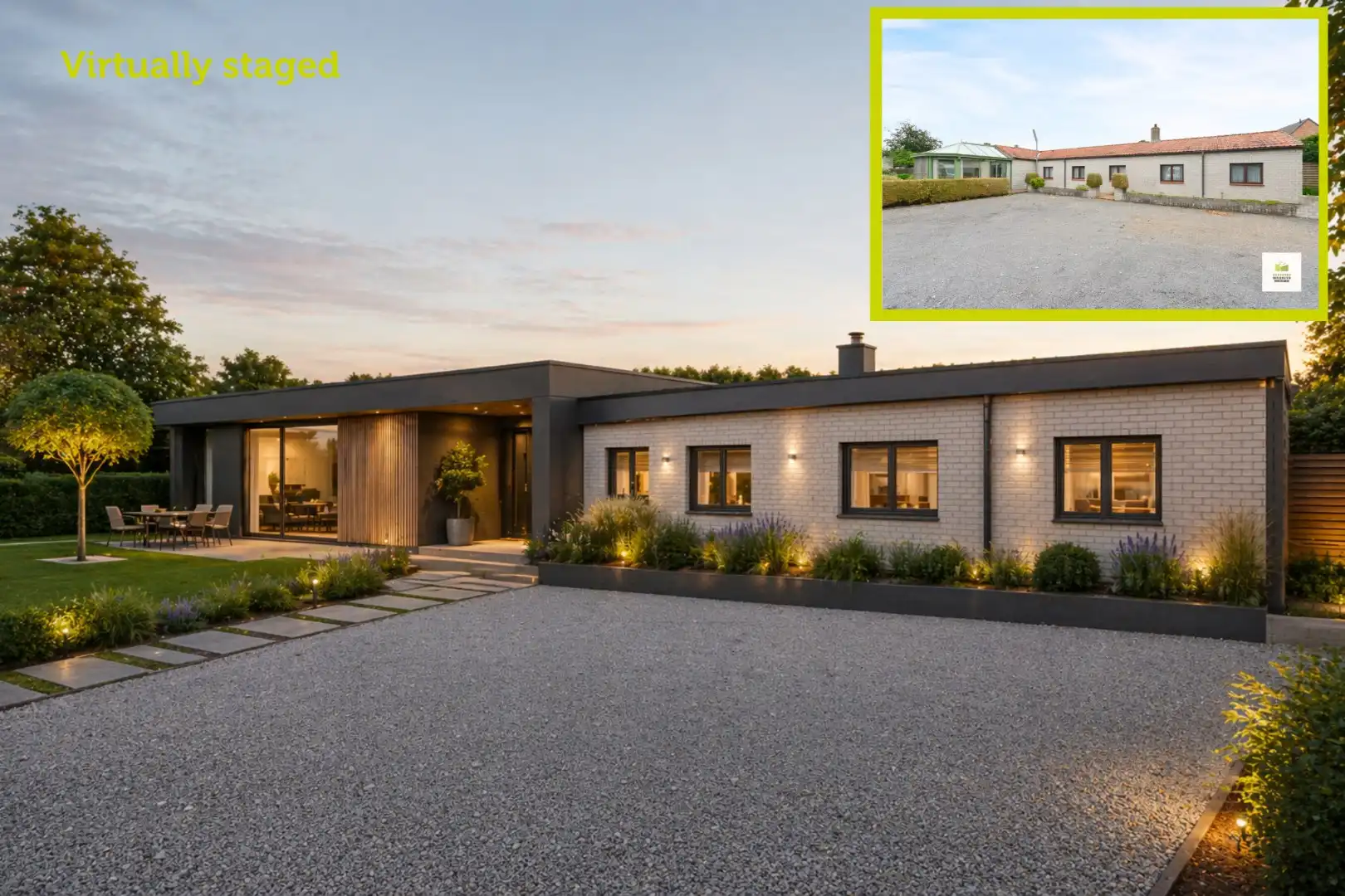 Uitbreidbare gelijkvloerse woning met grote garage op 1303m2 foto 24