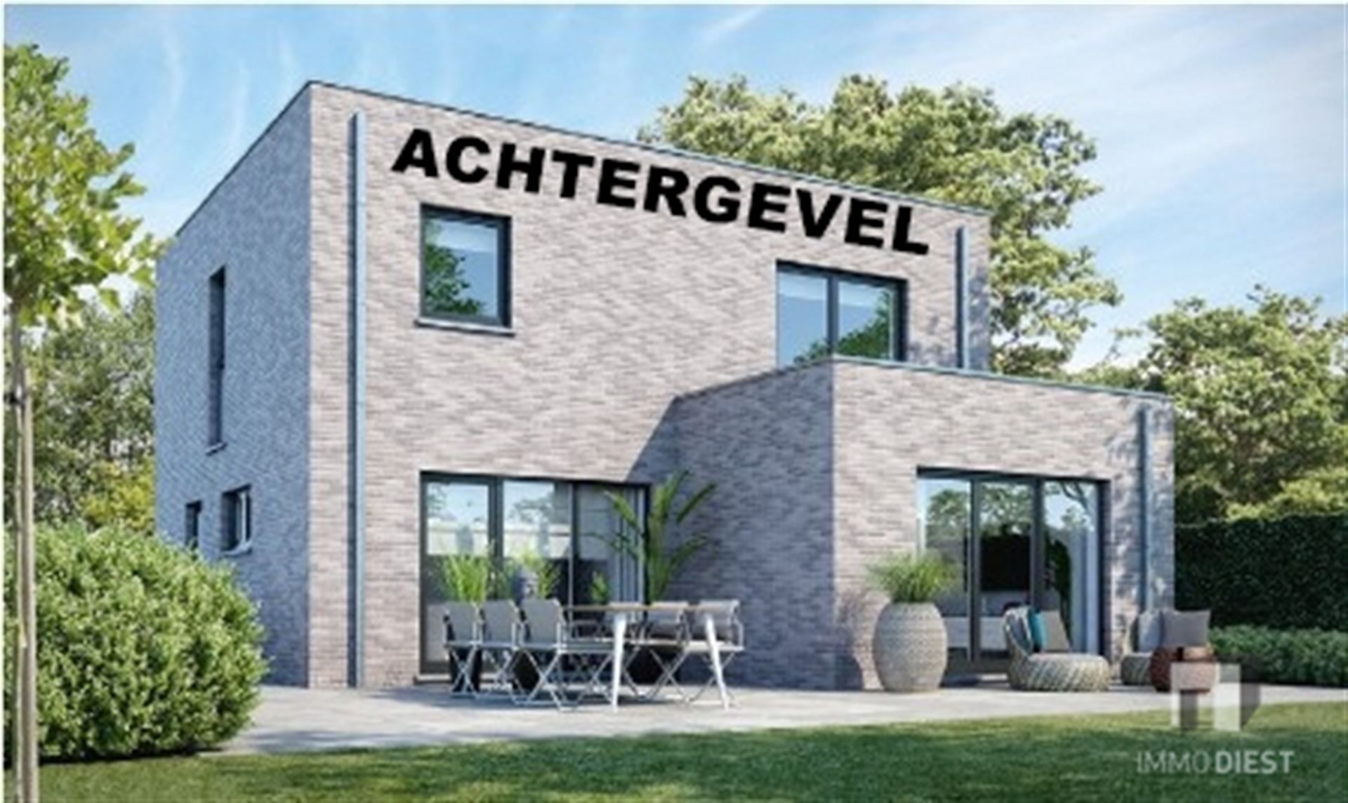 Nog te bouwen WONING op braakliggende bouwgrond op 7a25 foto 2