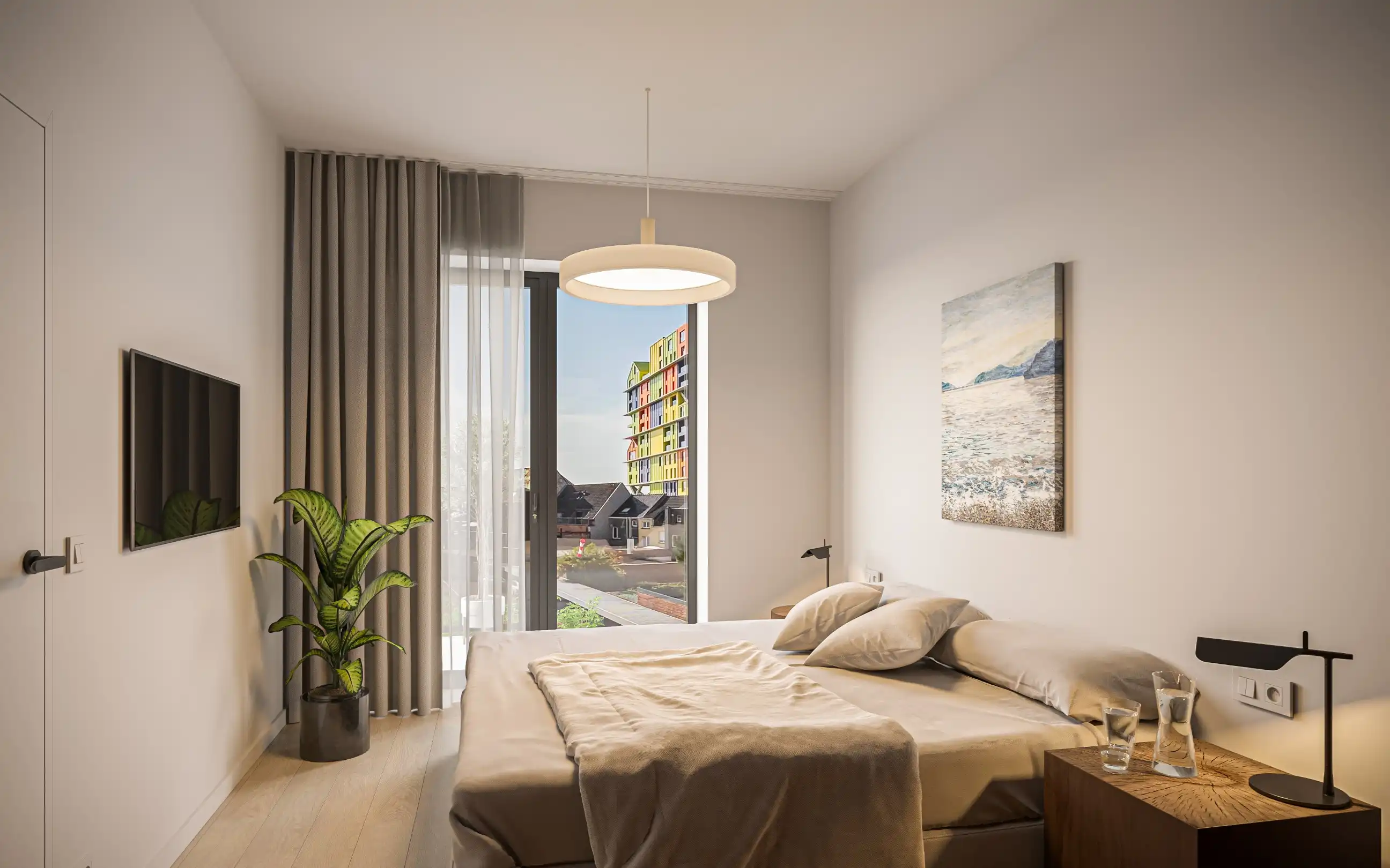 Res. "Babette": 2 slaapkamer appartement met terras  foto 11