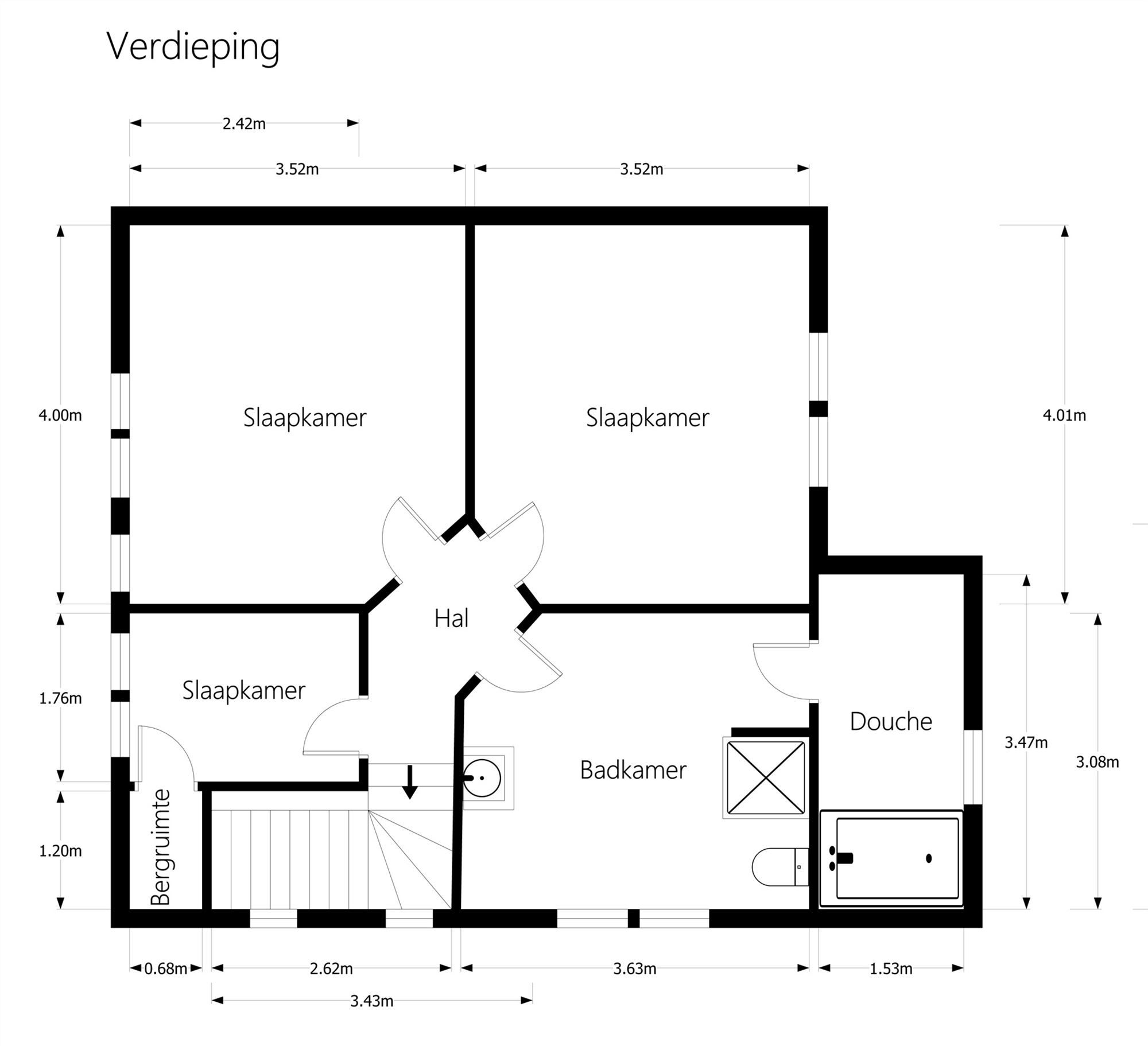 RECENT GERENOVEERDE WONING MET 2 SLAAPKAMERS UITERST RUSTIG GELEGEN OP EEN PERCEEL VAN 5A80CA foto 27