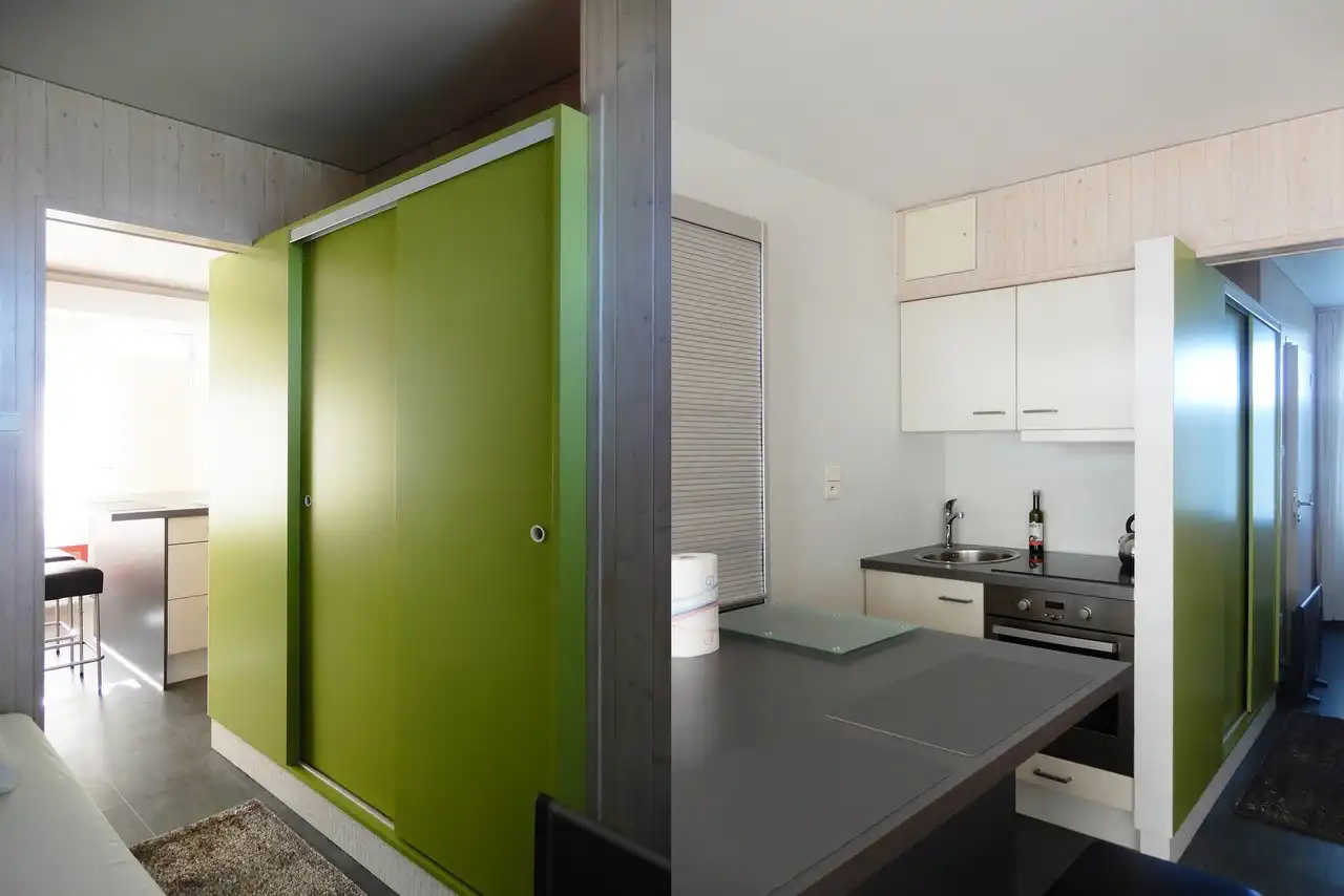 Volledig gerenoveerd 1 slaapkamer appartement te koop in het Park Atlantis te De Haan aan zee. foto 3