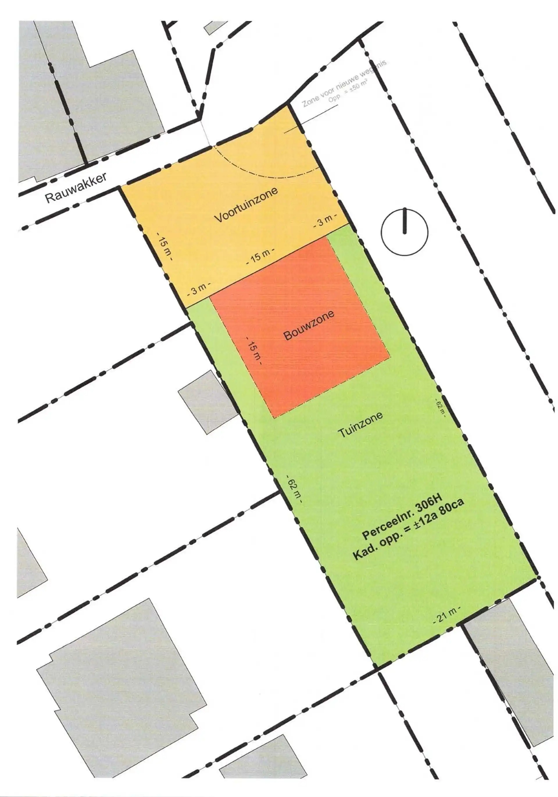 Goed gelegen bouwgrond voor open bebouwing in Mazenzele foto 4