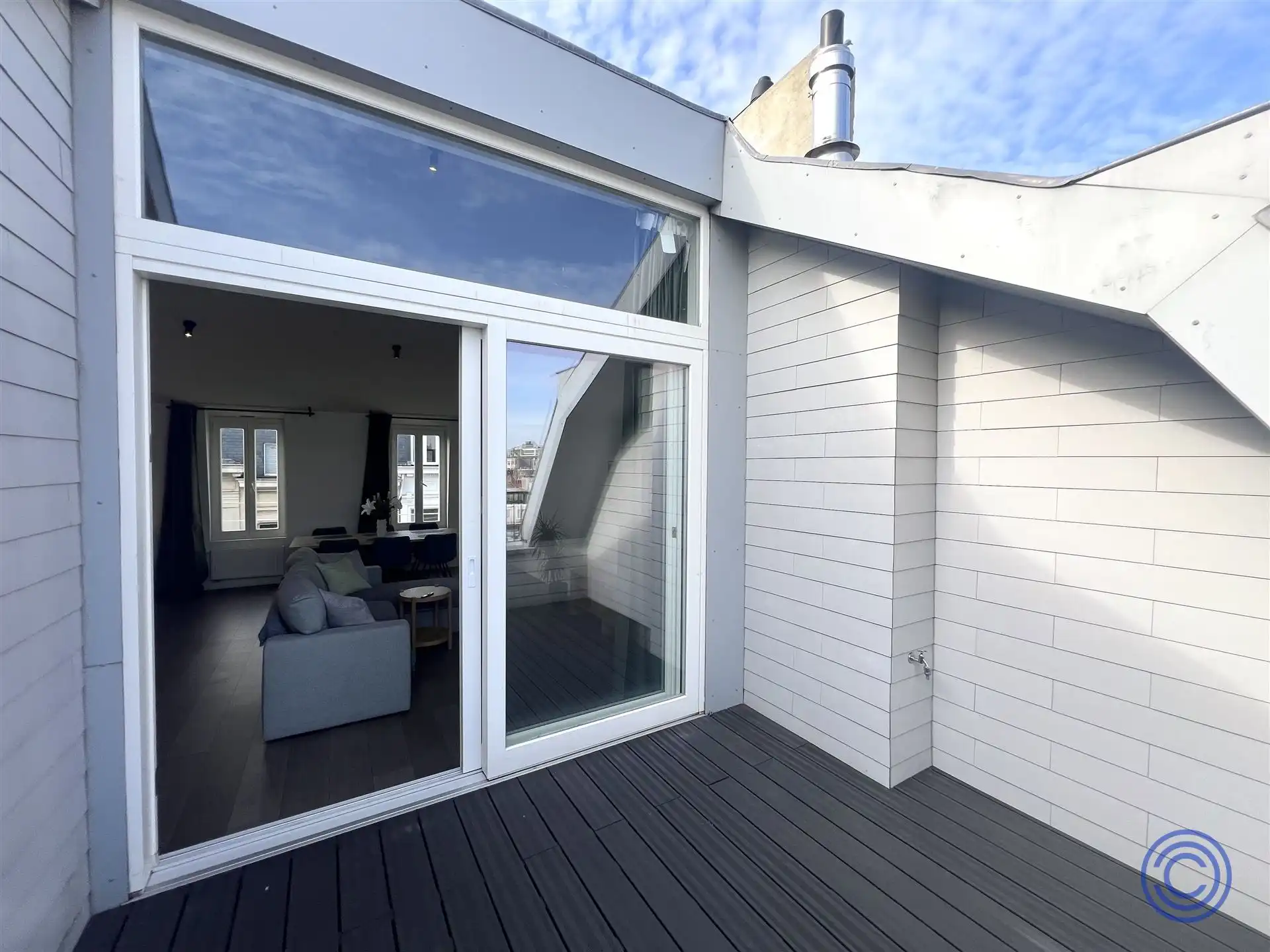 Stijlvole duplex+ terras  in hartje Antwerpen! foto 7